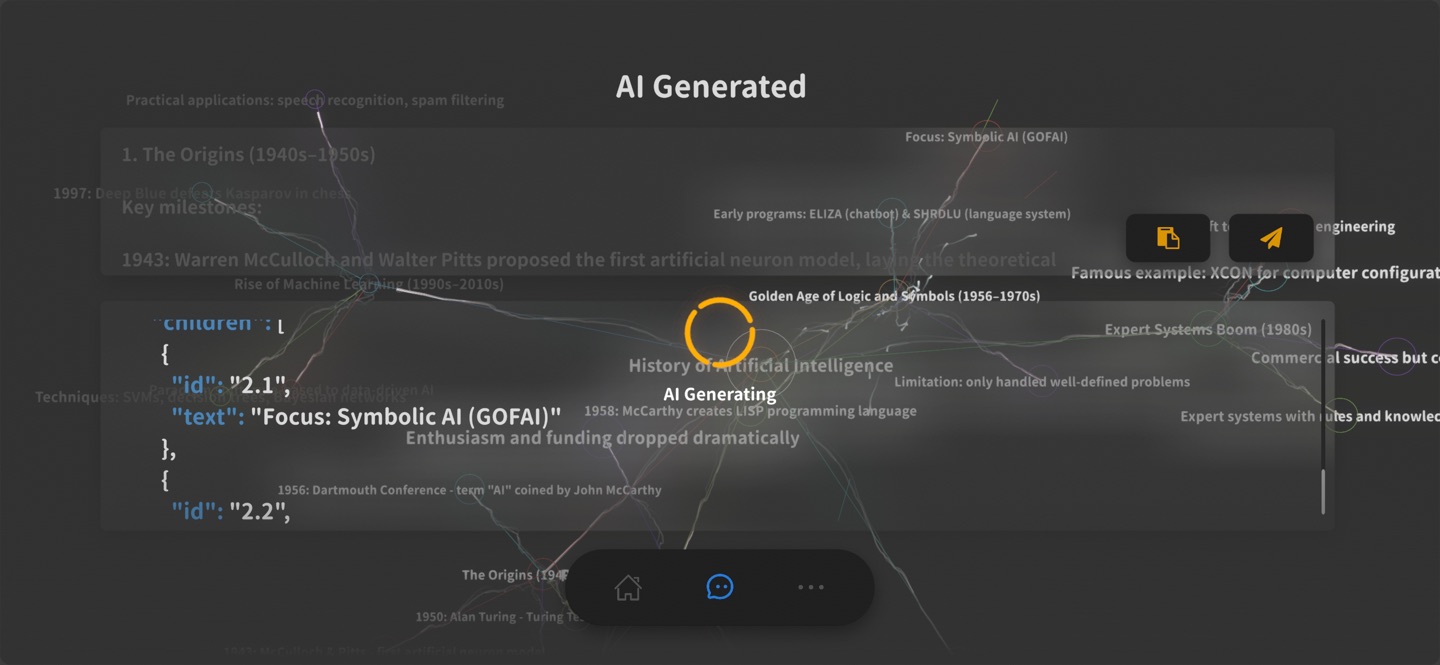 Neural Flow 3D 思维导图 · Store screenshots