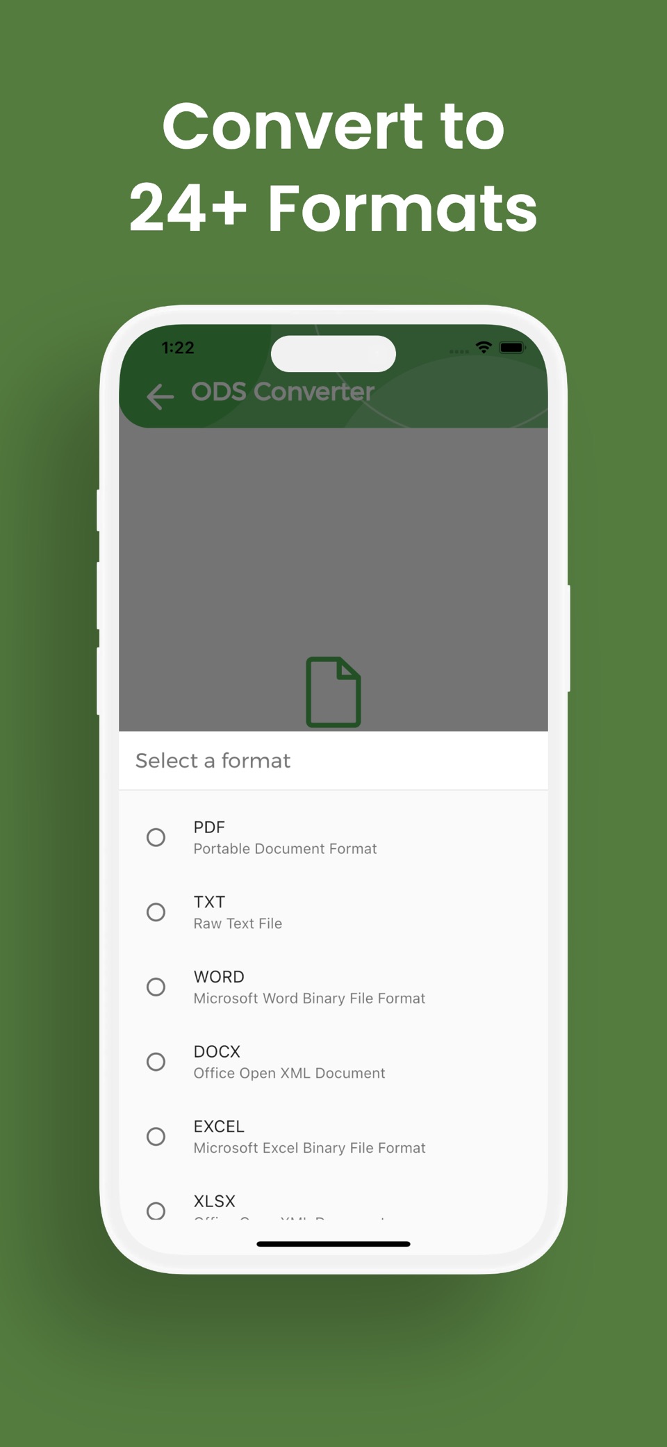 ODS 转换器：ODS 转 Excel 3