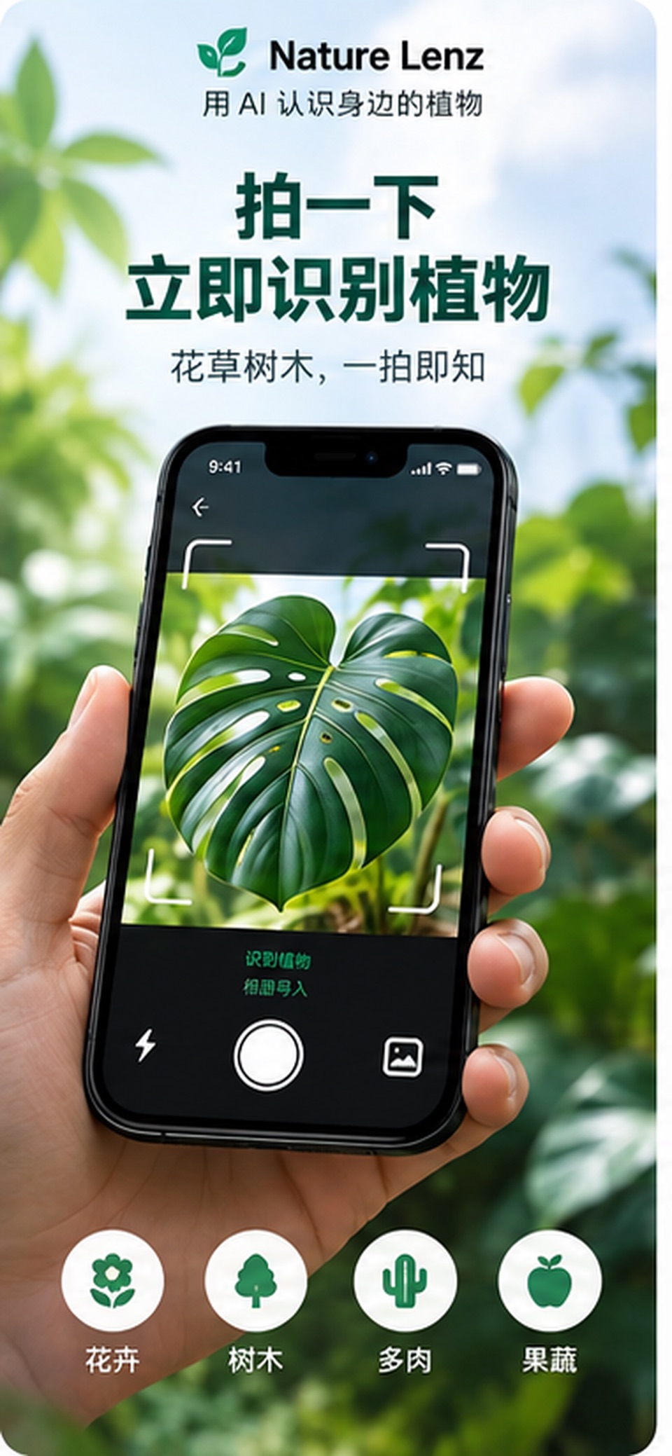 Plant Identifier 植物识别与养护 · Store screenshots