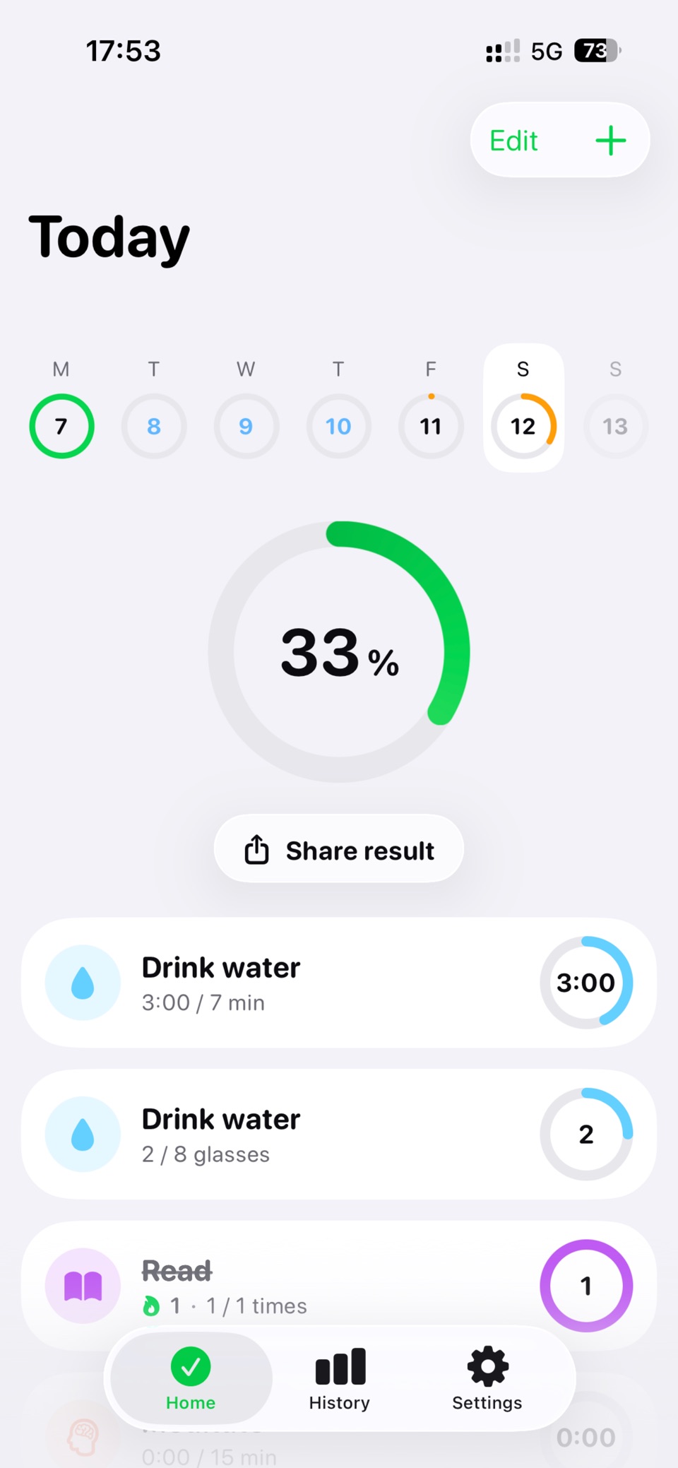 Loop: 习惯打卡追踪 · Store screenshots
