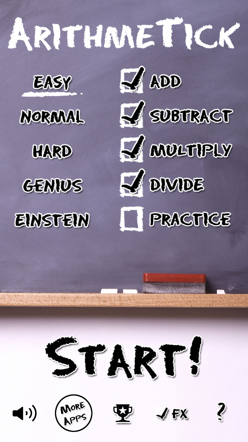 ArithmeTick - Math Flash Cards 1