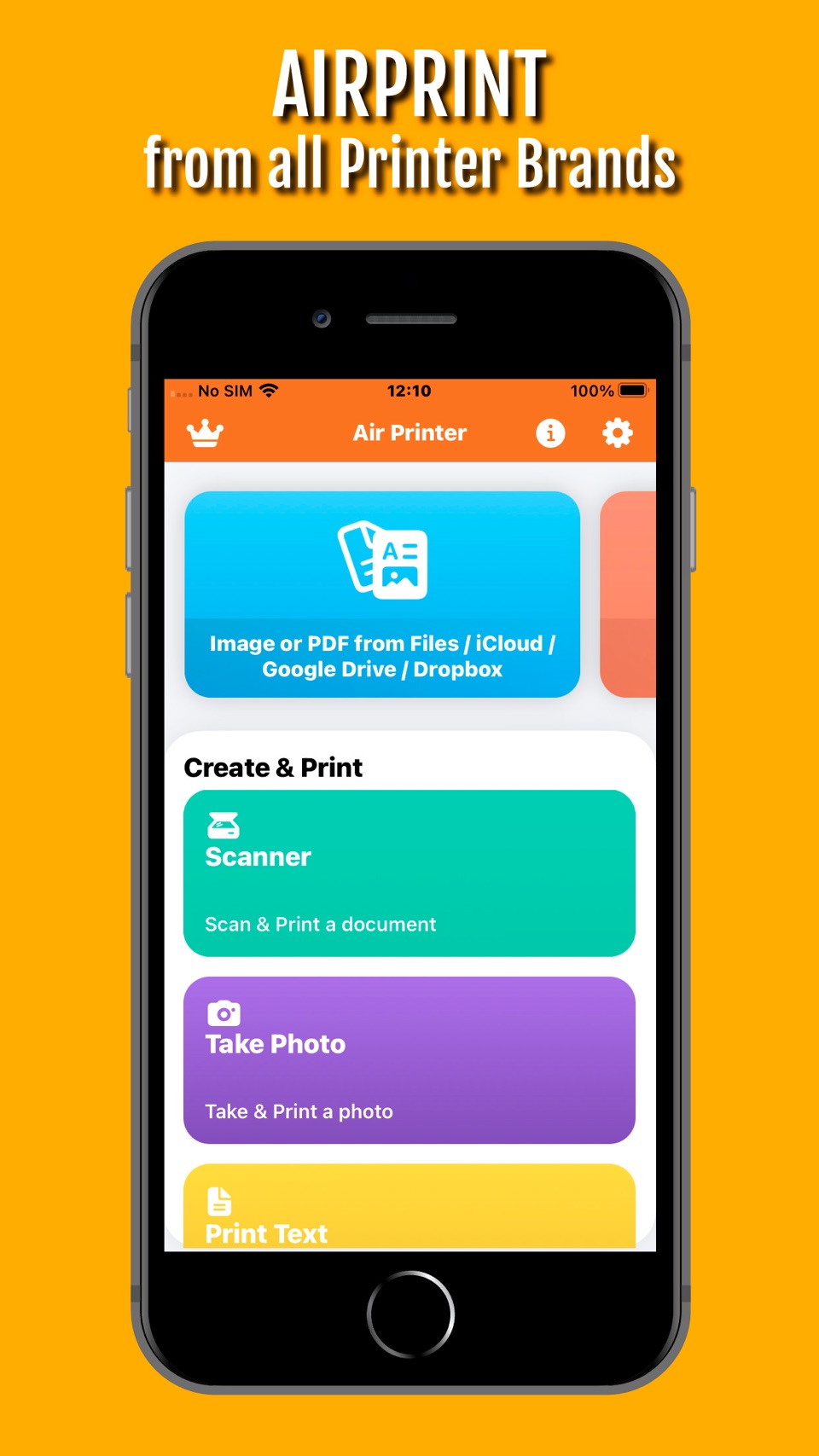 Smart Air 打印机应用程序、扫描仪 · Store screenshots