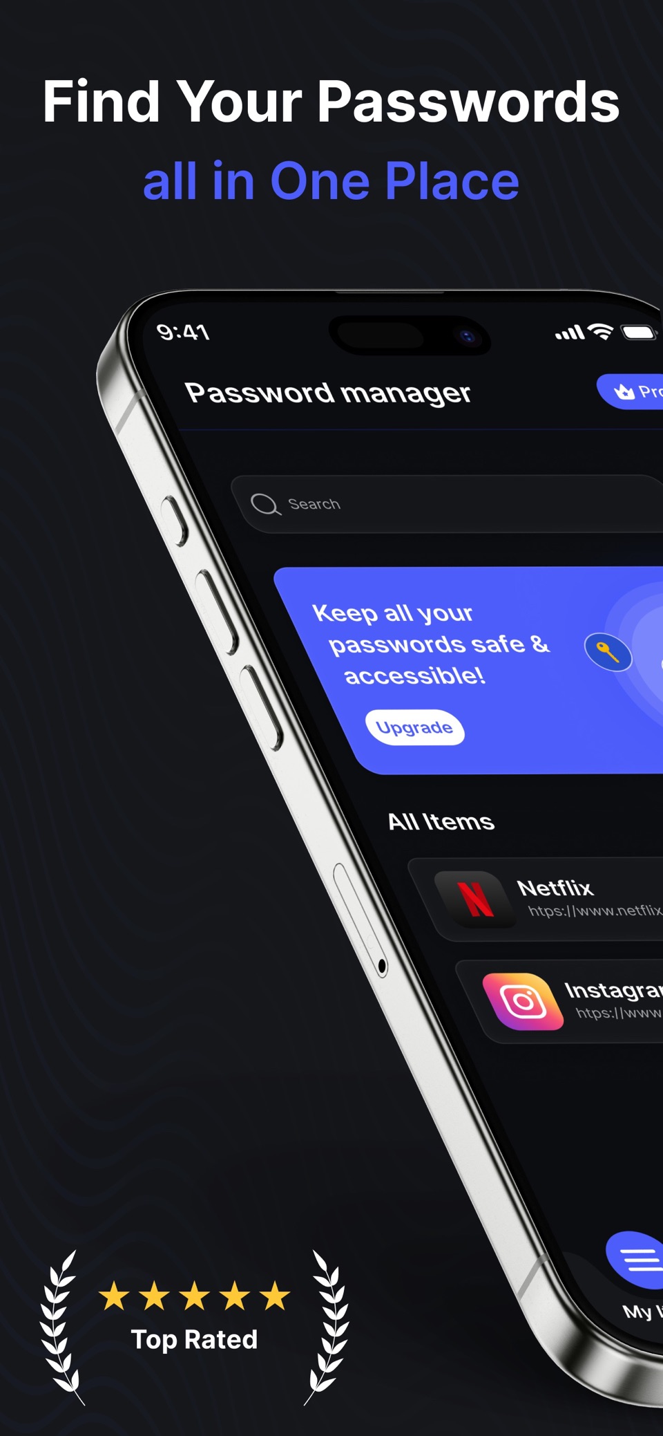 密码管理器 - Vaqlo · Store screenshots