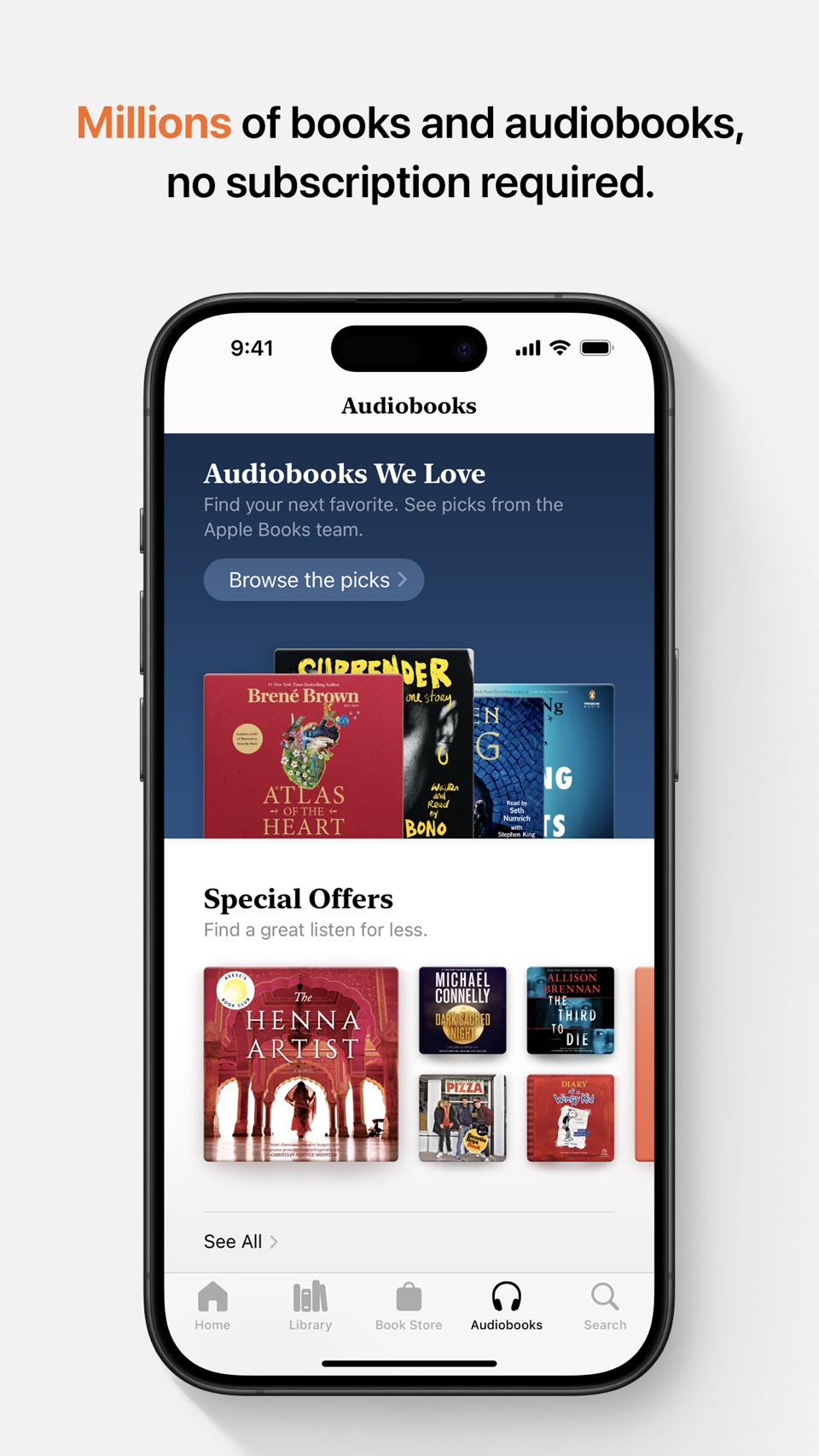 Apple Books · Store screenshots