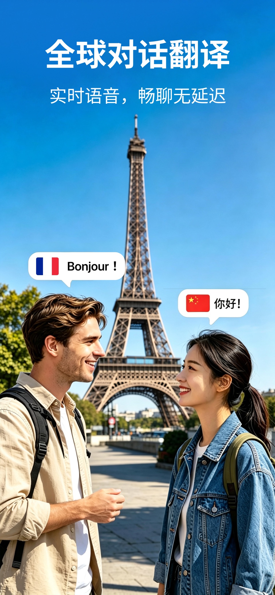翻译 - 出国必备翻译APP，107种语言翻译 · Store screenshots
