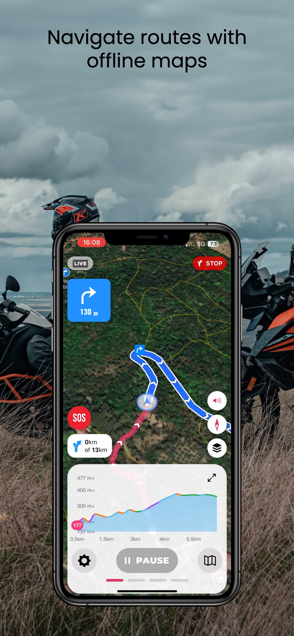 WHIP LIVE Moto, Bike, Trekking 3