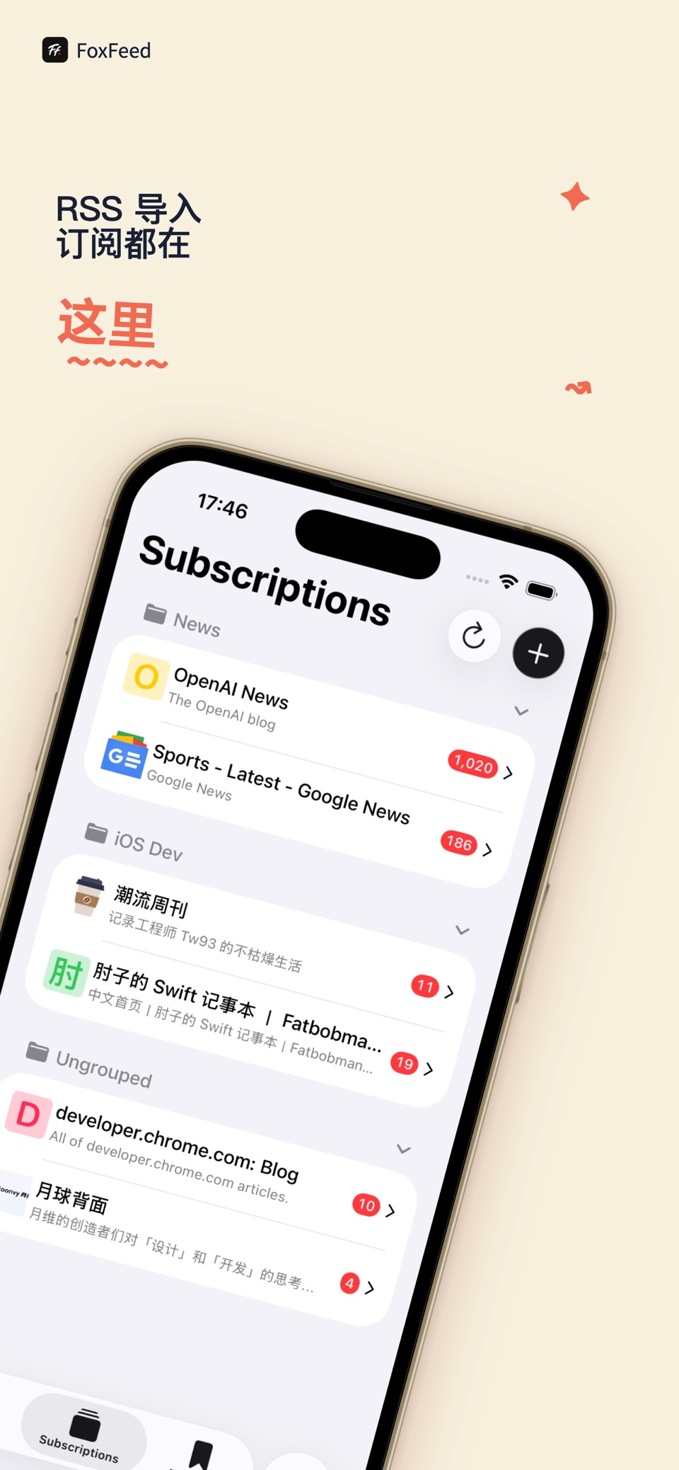 FoxFeed: RSS 阅读器 2