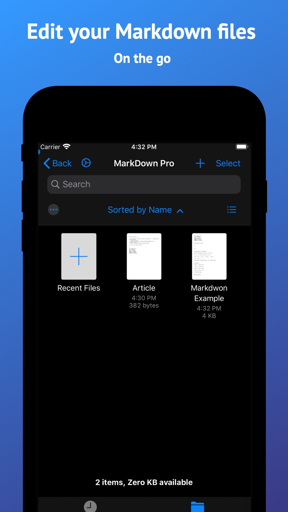 Markdown゜ · Store screenshots