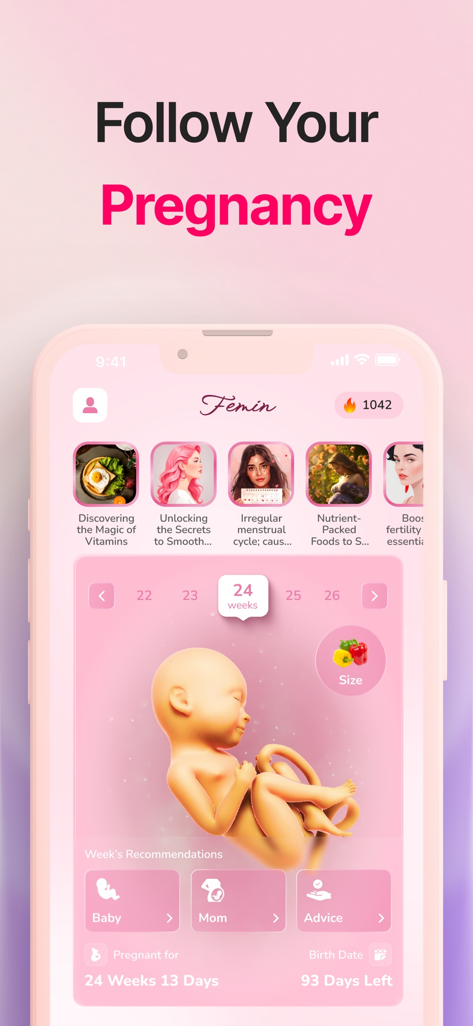 经期追踪器－怀孕・女性 · Store screenshots