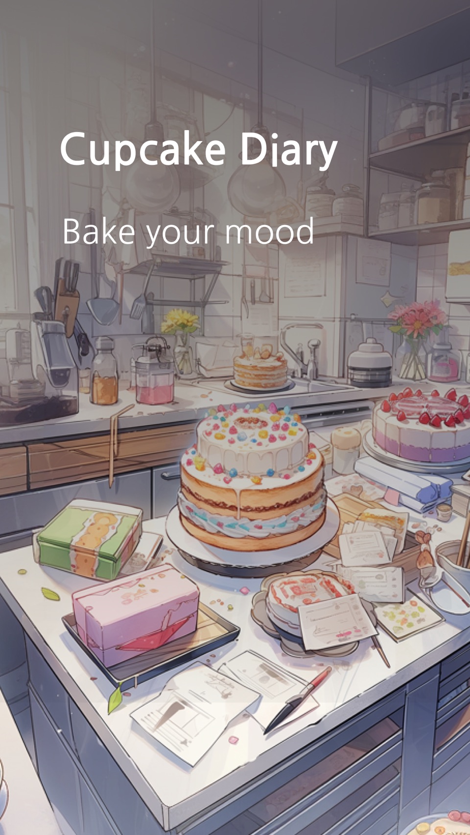 Mood Cake: 心情日记·情绪记录 · Store screenshots