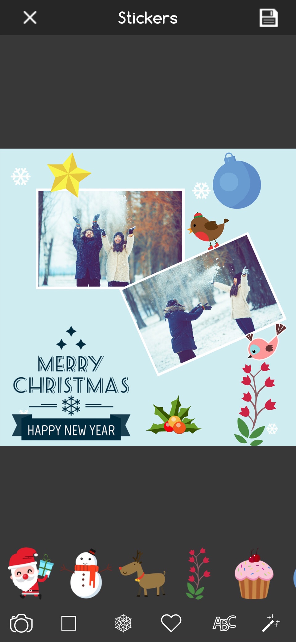 Christmas 拼贴 照片编辑 2