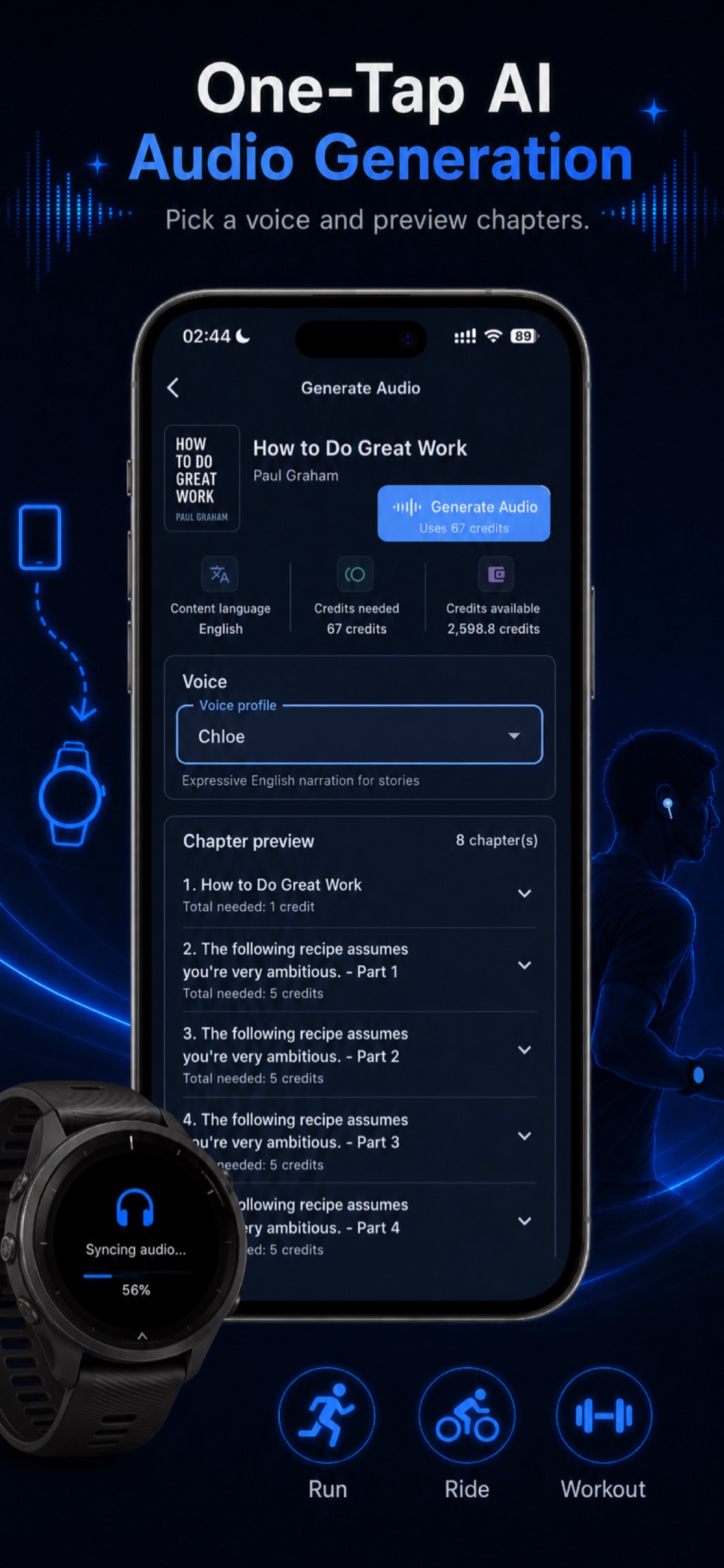 WristListen - AI 有声书 2