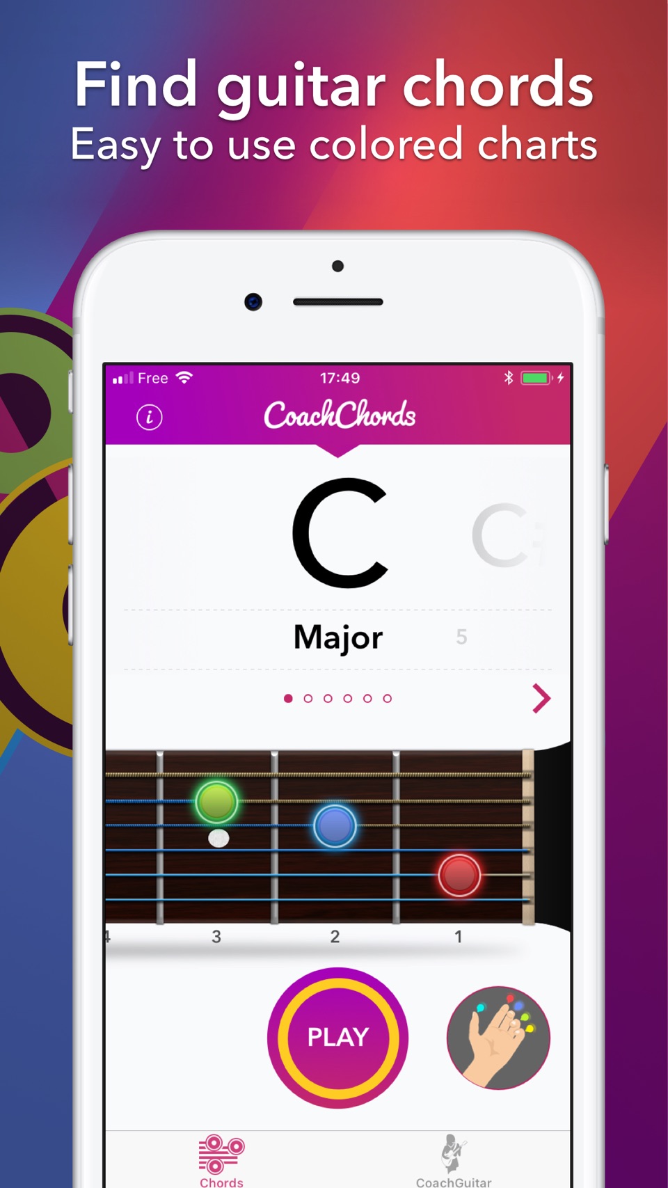 Guitar Chords App : 和弦, 演奏 · Store screenshots