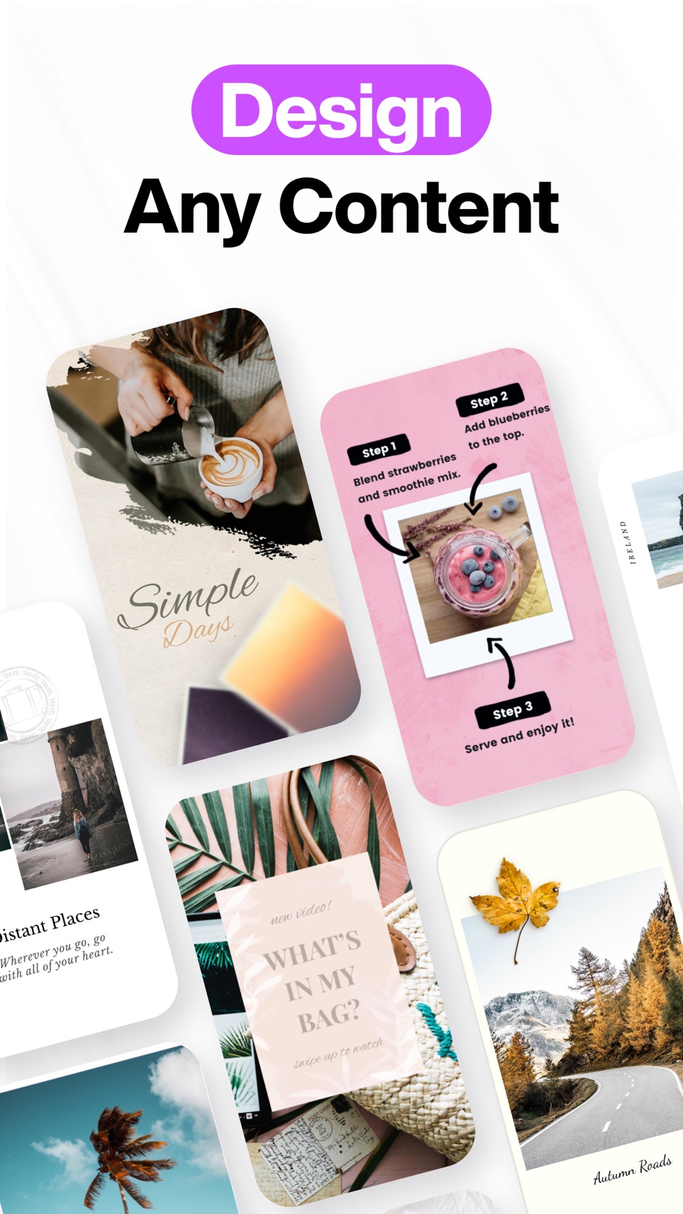 Poster Design Banner Maker App · Store screenshots