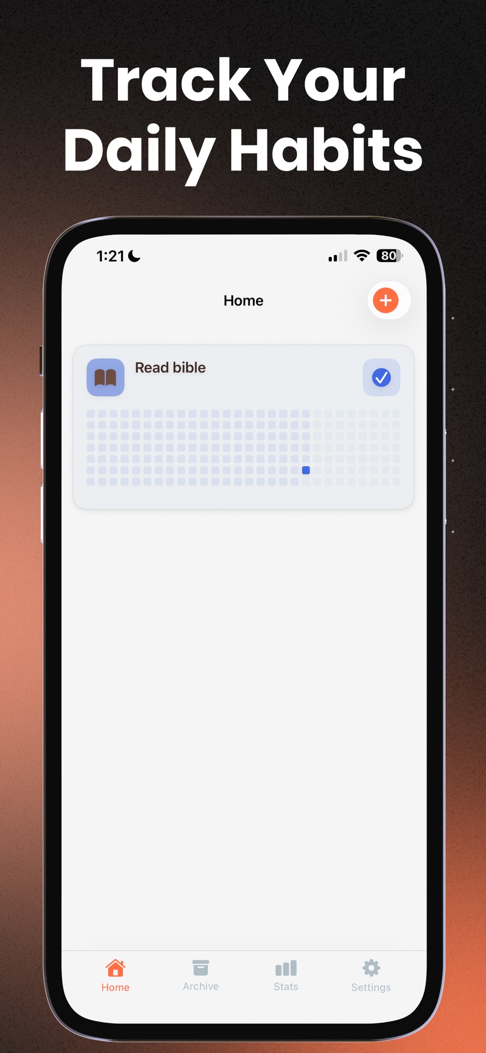 CalmTrack：轻松习惯养成 打卡计划提醒 自律助手 · Store screenshots
