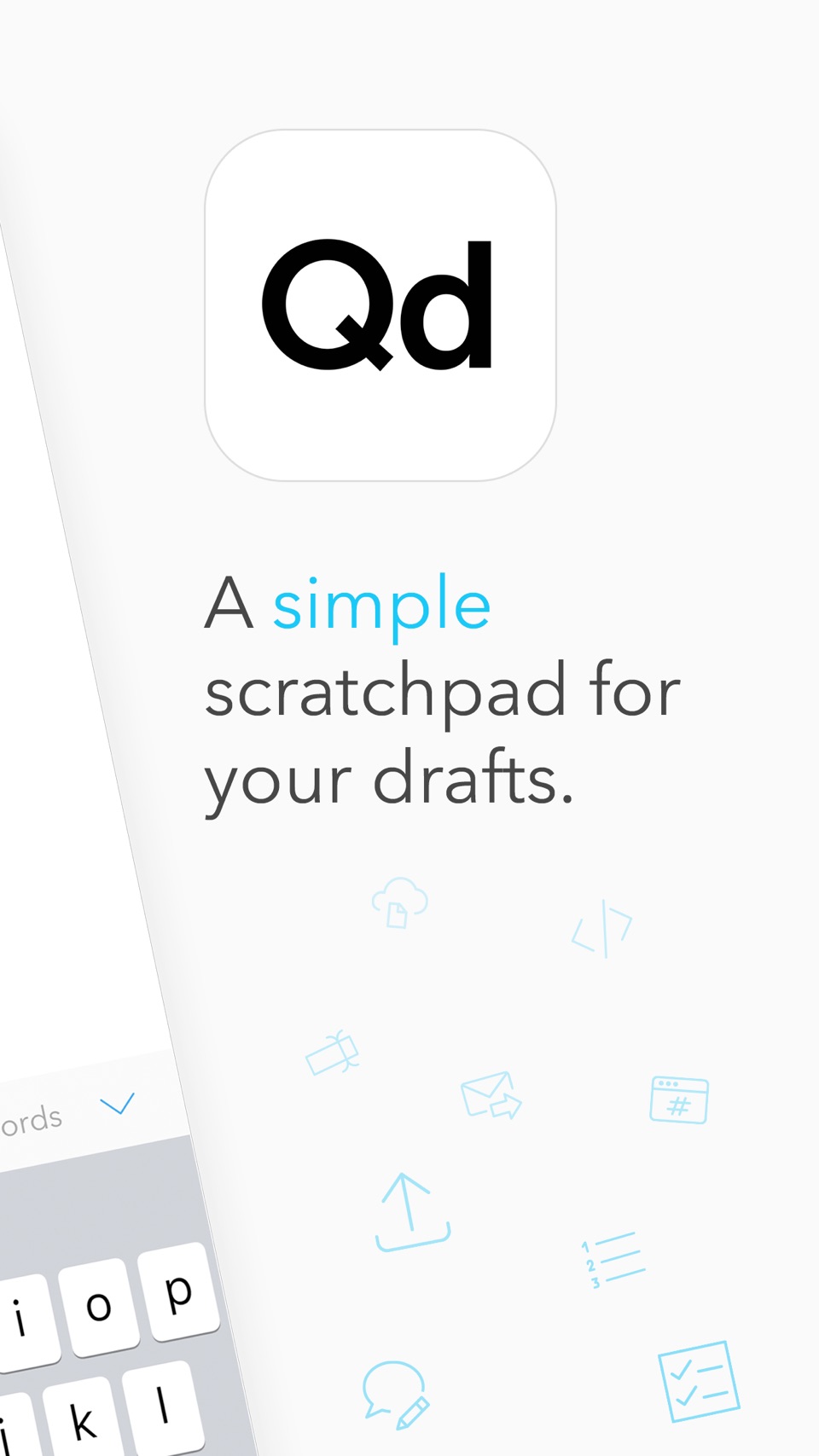 Markdown 记事本: Quick Draft 2