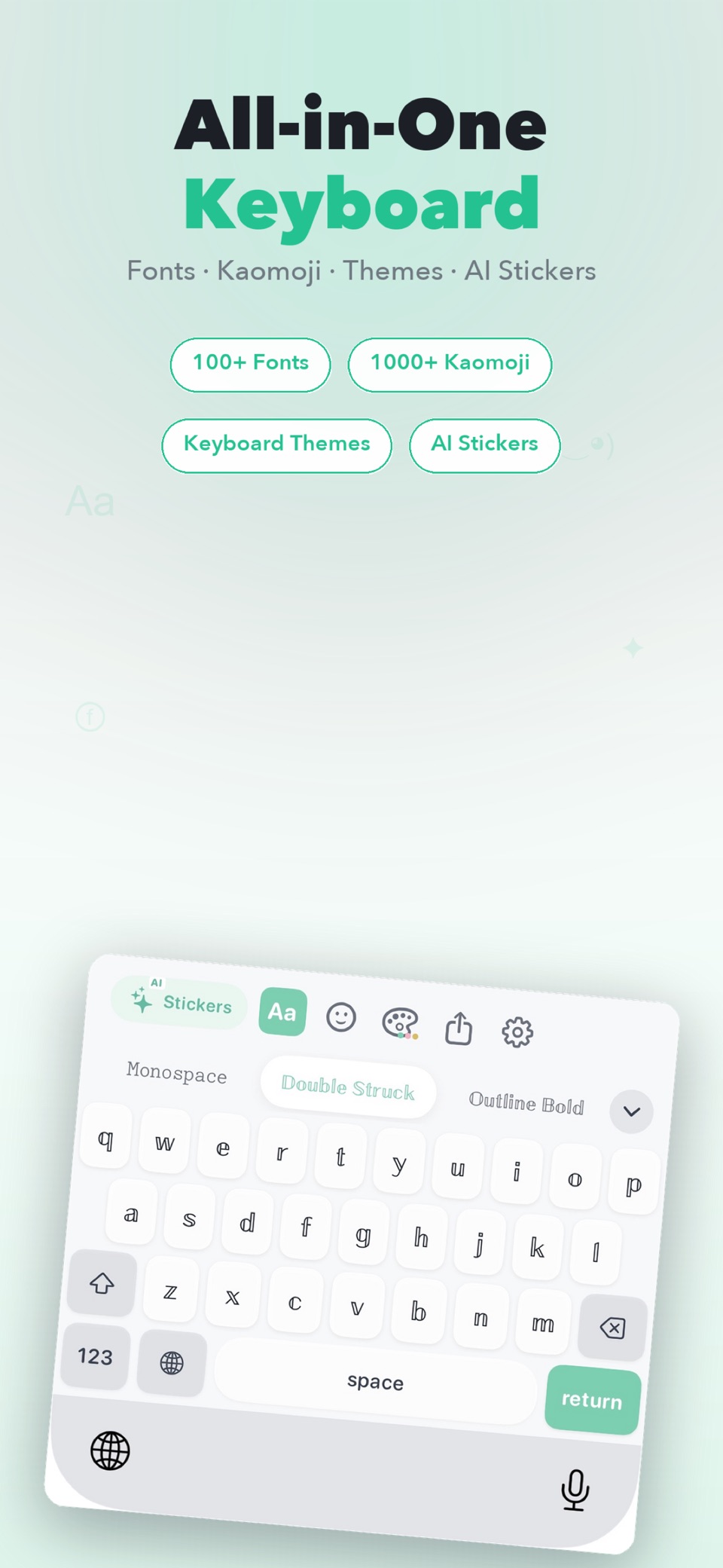 Fonts - Cool Text Keyboard · Store screenshots
