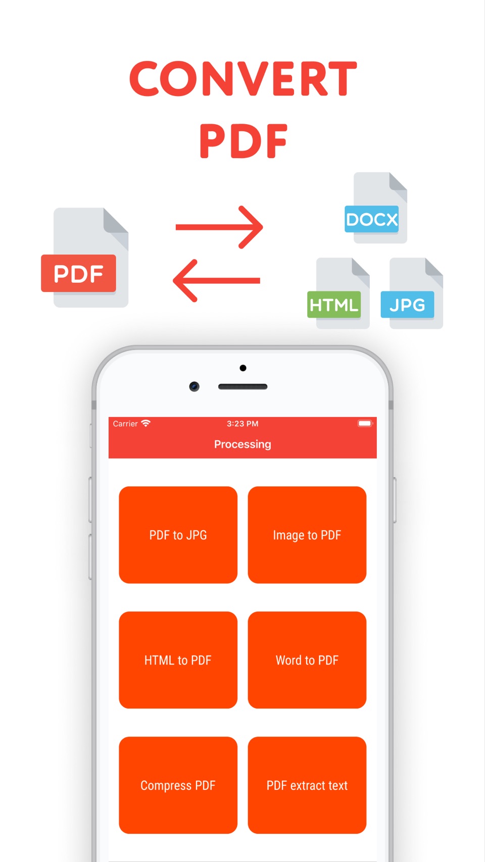 图片转PDF转换器 文件转换压缩 Converter App 2
