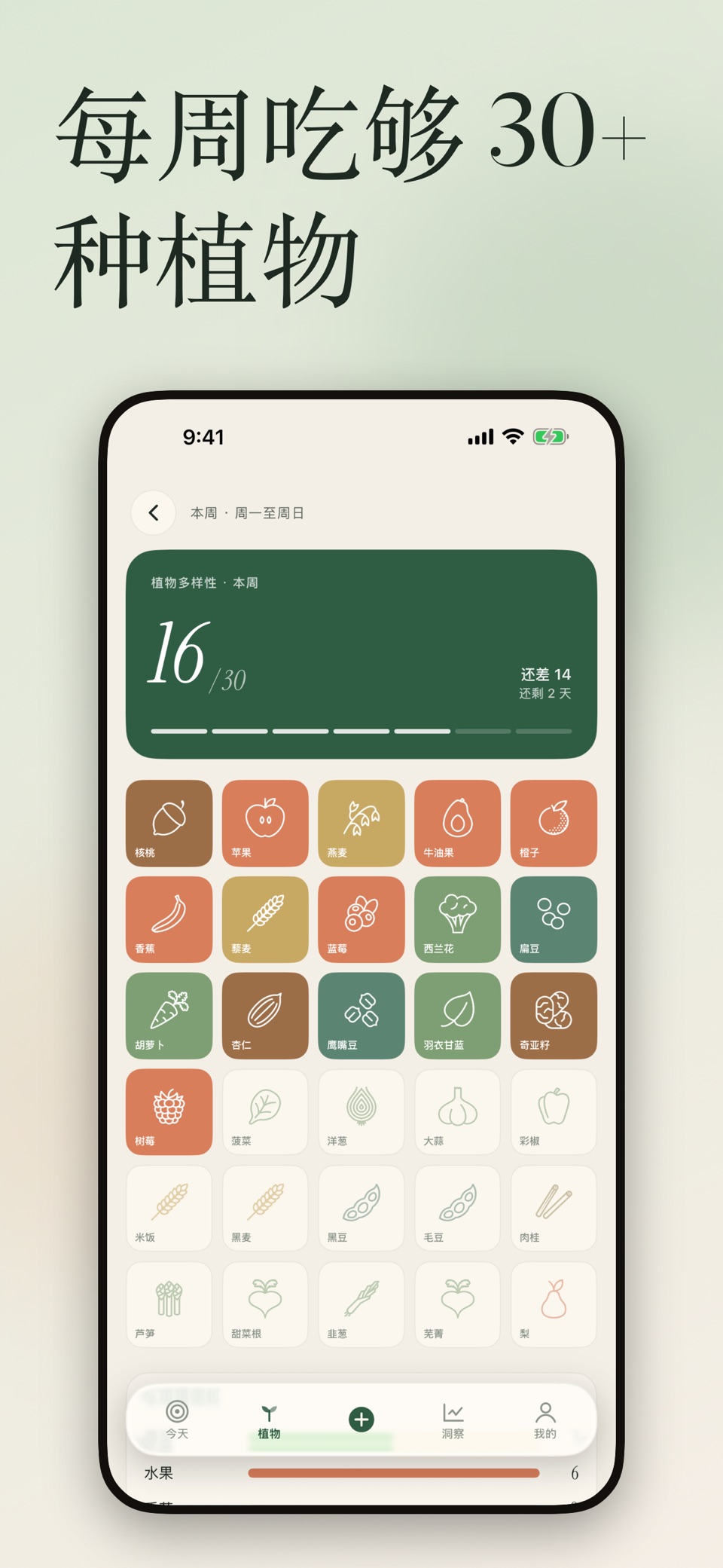 Fiber Tracker 膳食纤维记录 2