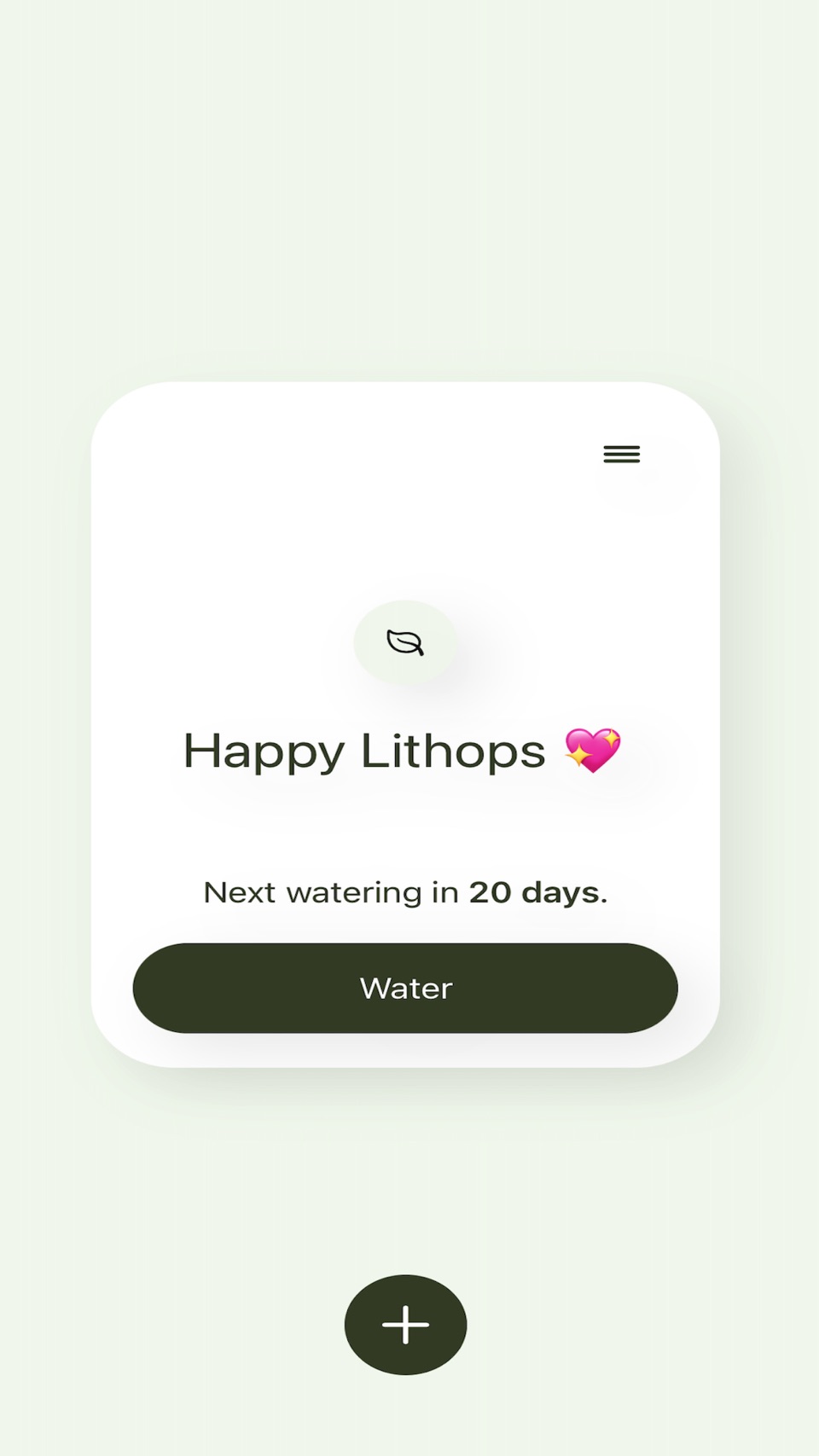 Plant Journal & Watering 1