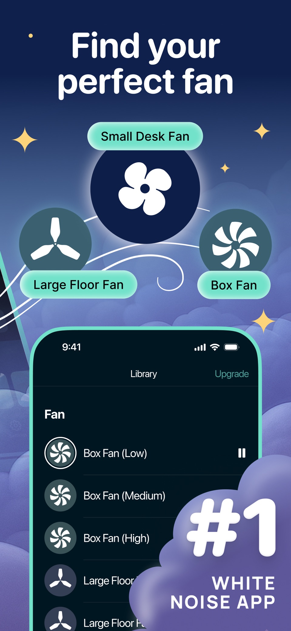 Sleep Fan Green Noise Maker 2