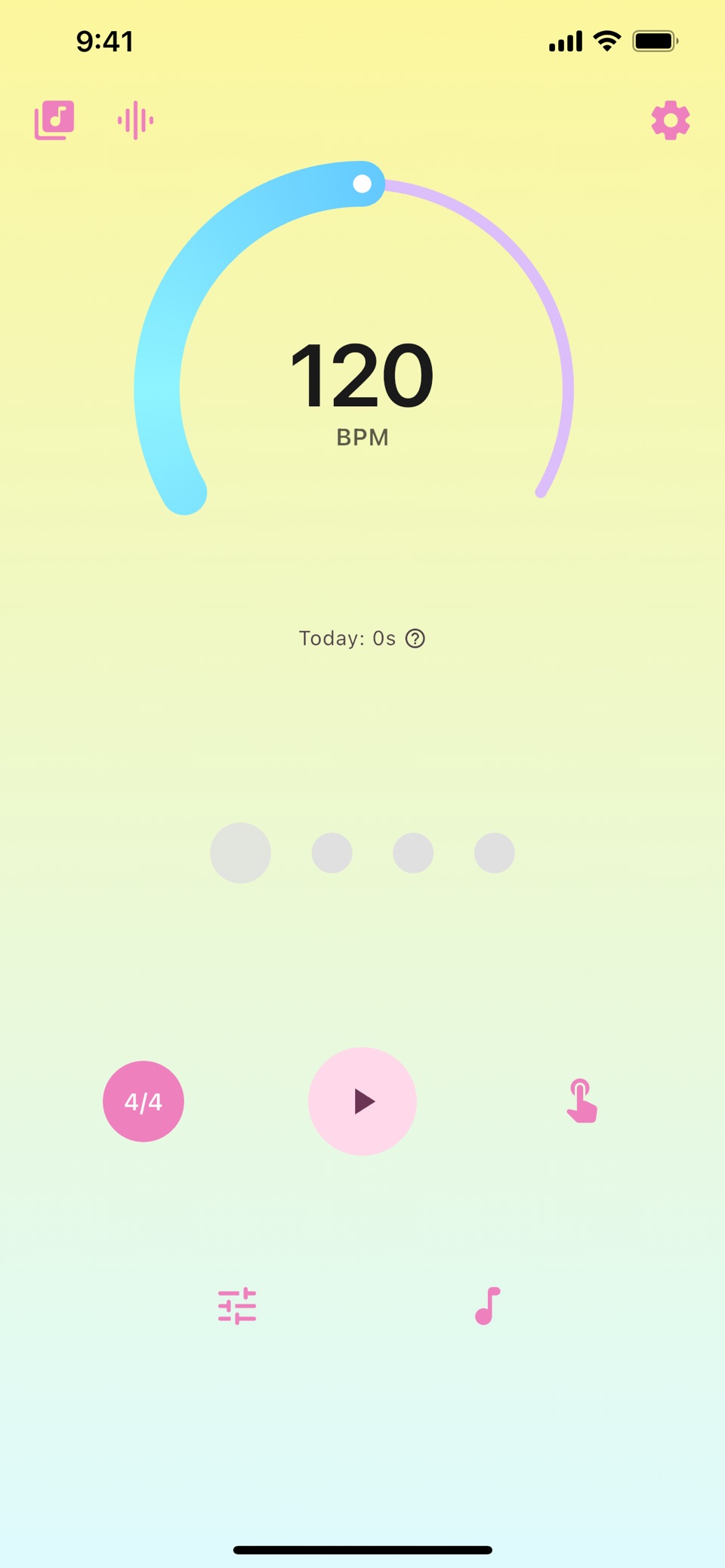 打拍节拍器:音乐电子节拍器&节奏器app · Store screenshots
