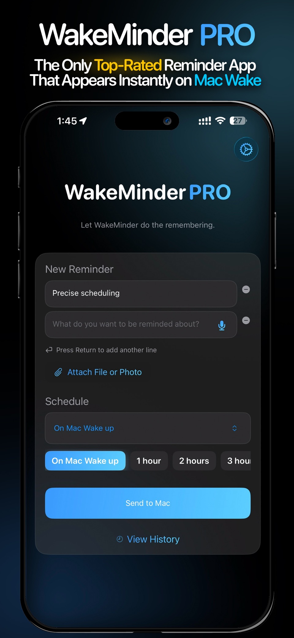 WakeMinder - 弹窗提醒 · Store screenshots