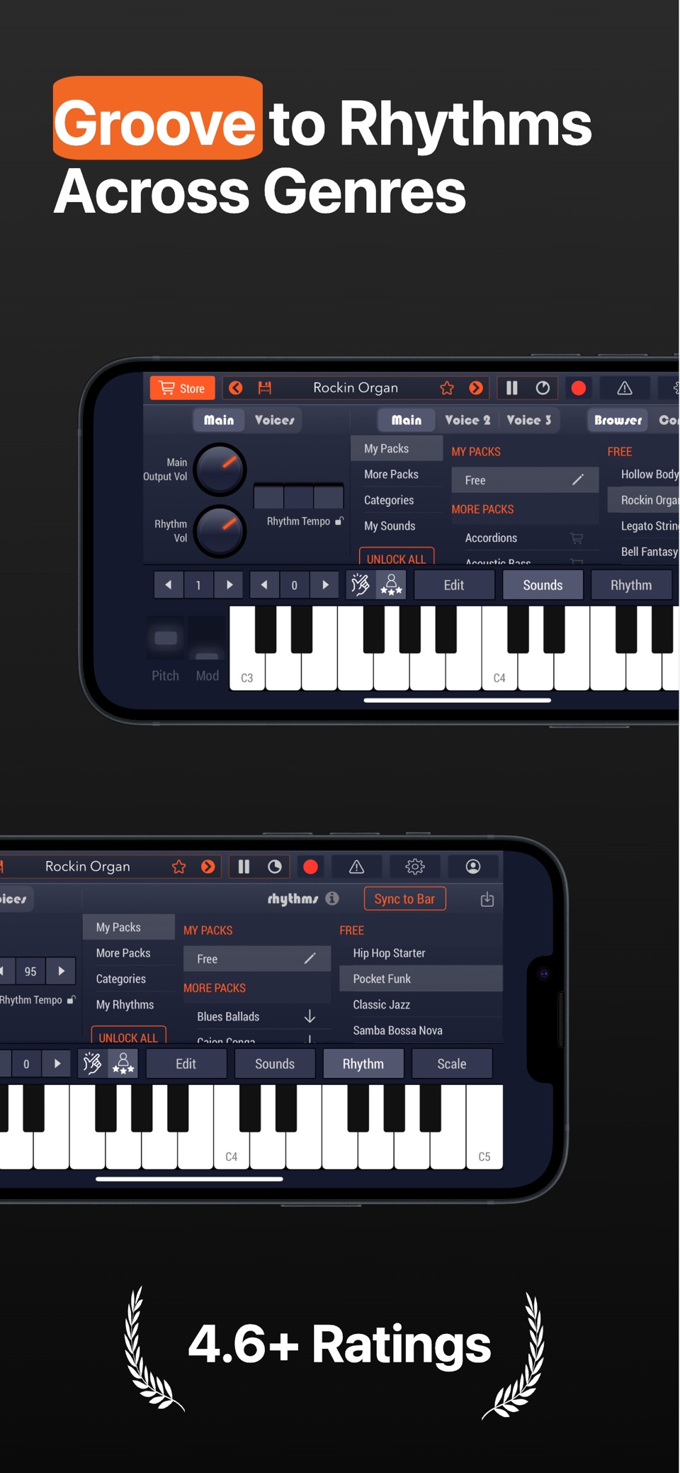 Piano Pro & Drum Music Studio 3