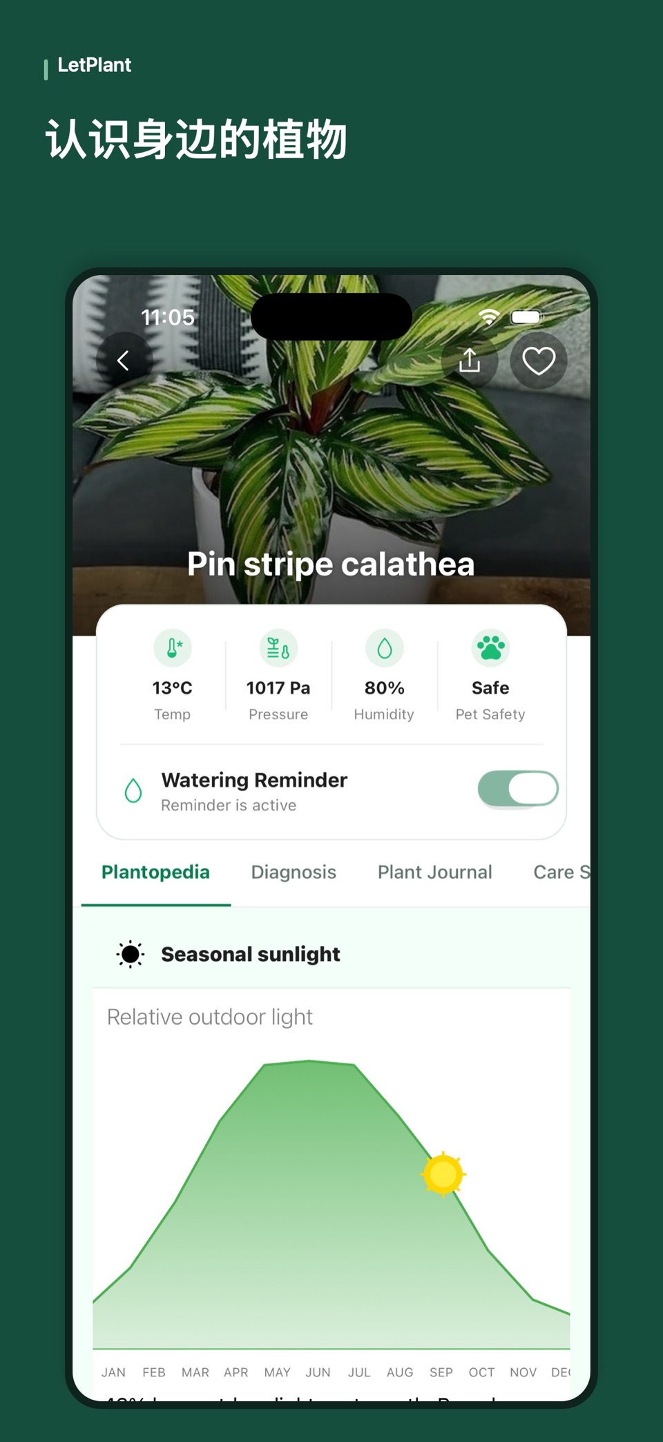 LetPlant：识花与植物养护 · Store screenshots