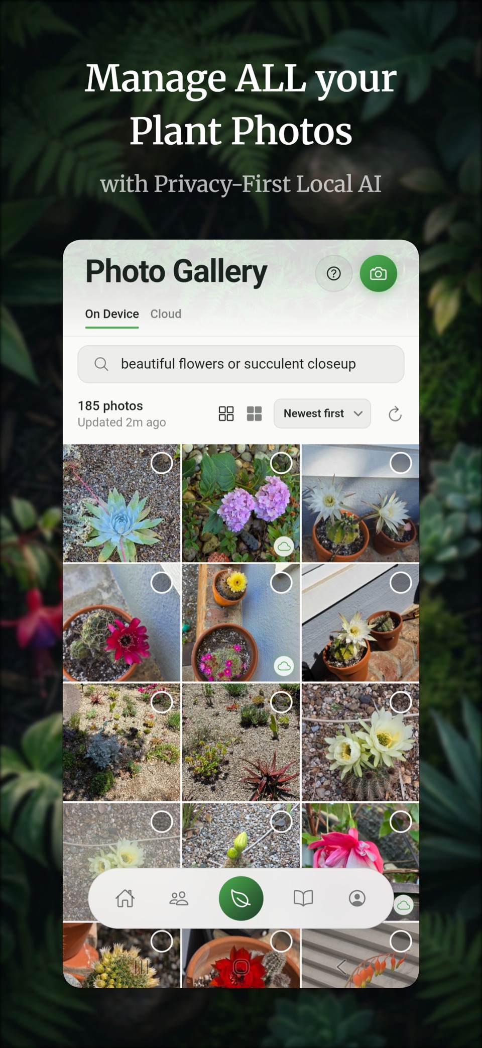 BotaniSense:AI植物养护 · Store screenshots
