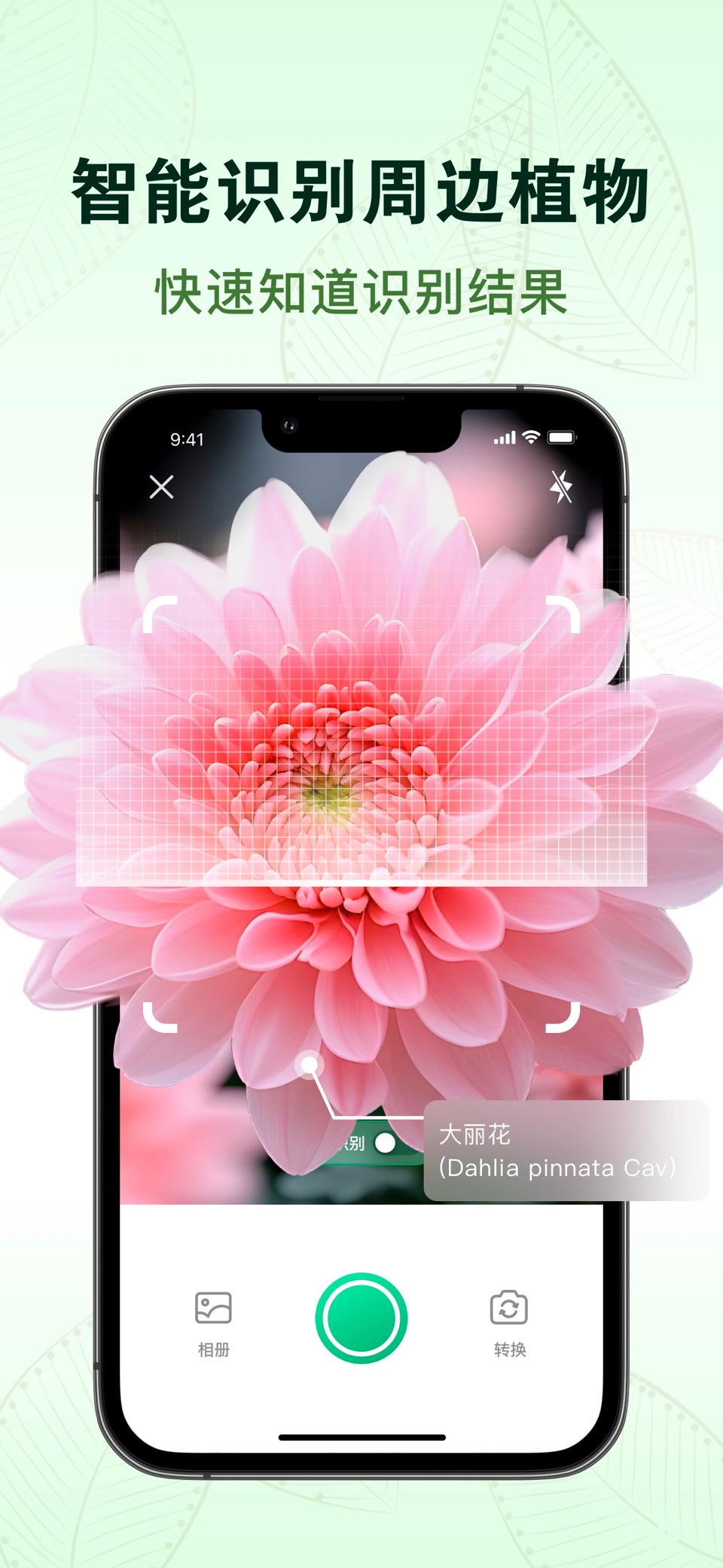 植物识别：拍照识别花草树木植物 · Store screenshots