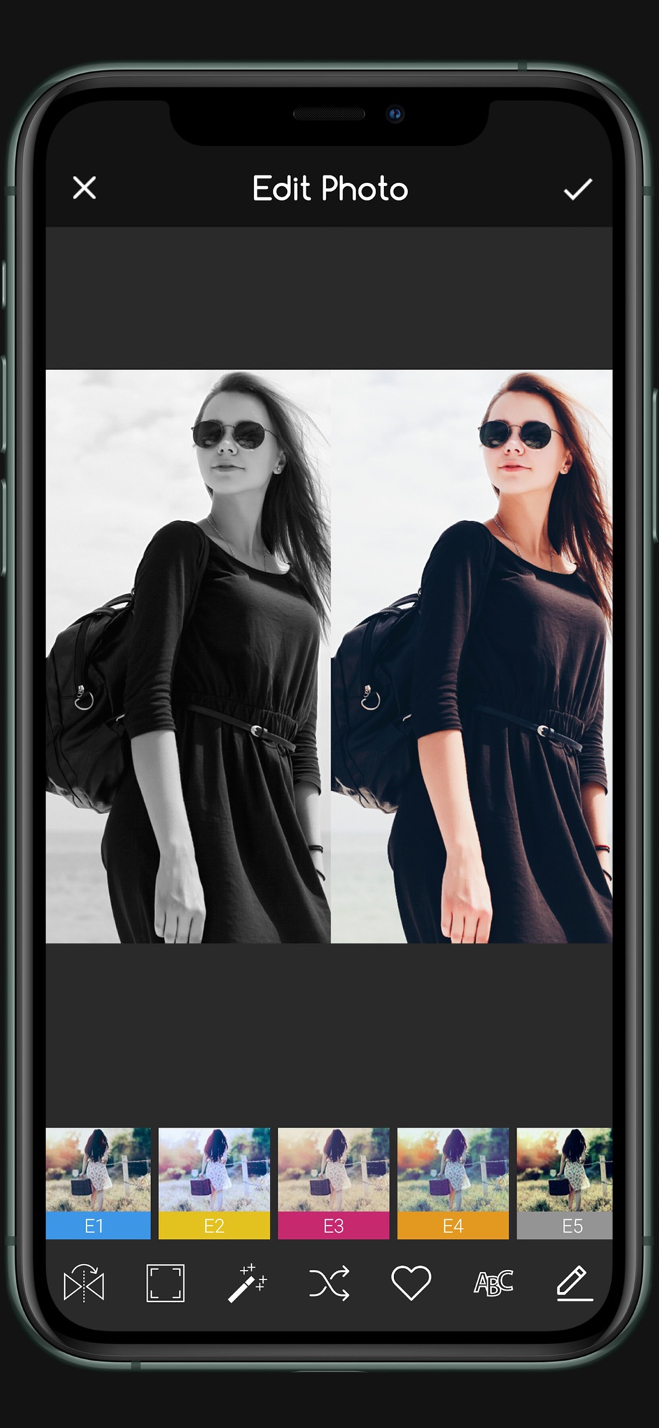 Photo Mirror - 镜子魔发照片编辑器连拍 2