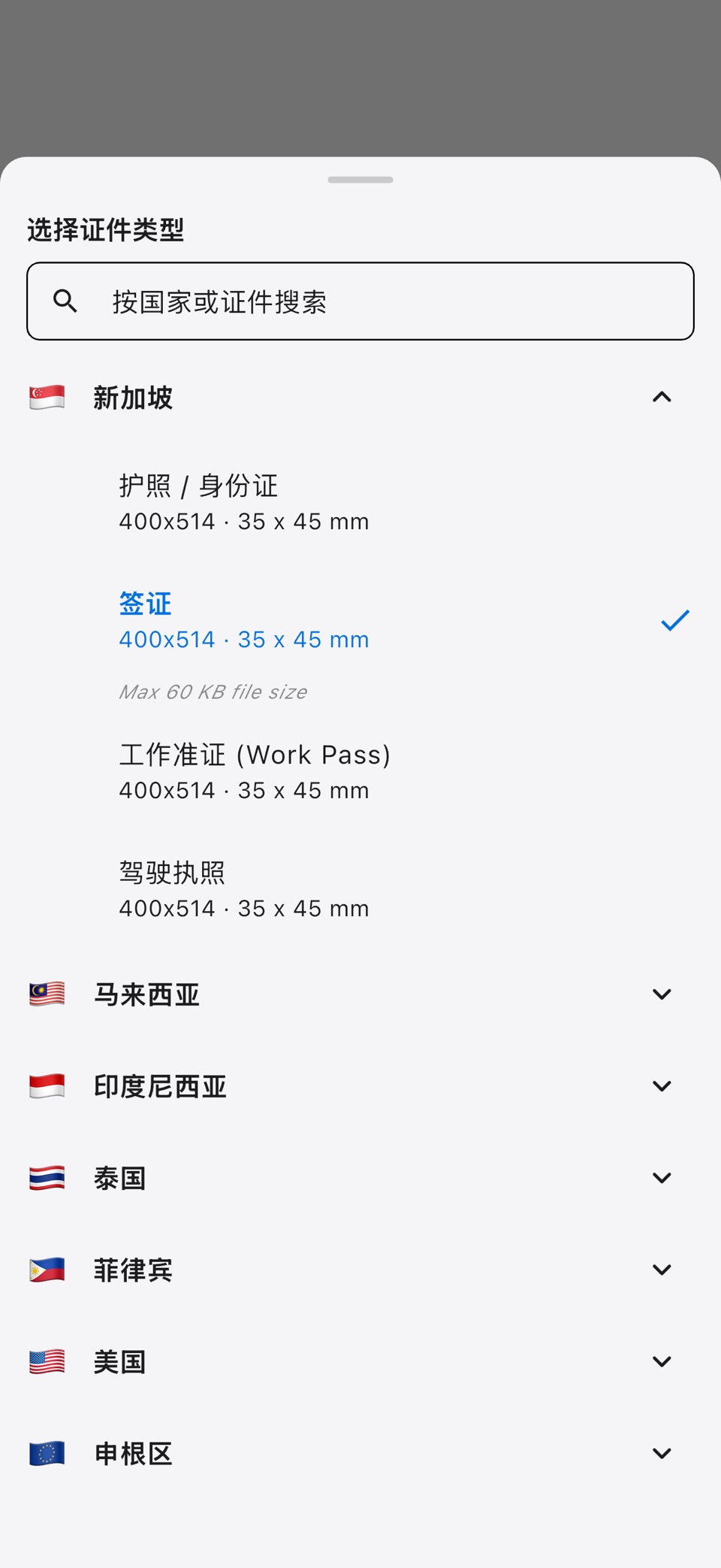 SpecSnap：护照与证件照 3