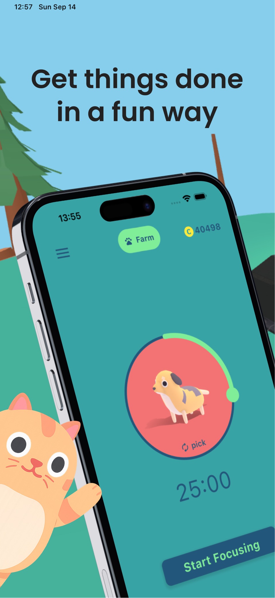 番茄专注计时器 - 时间农场 · Store screenshots