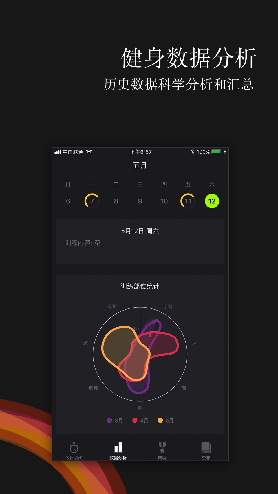 光芒健身记录-健身计划软件 3