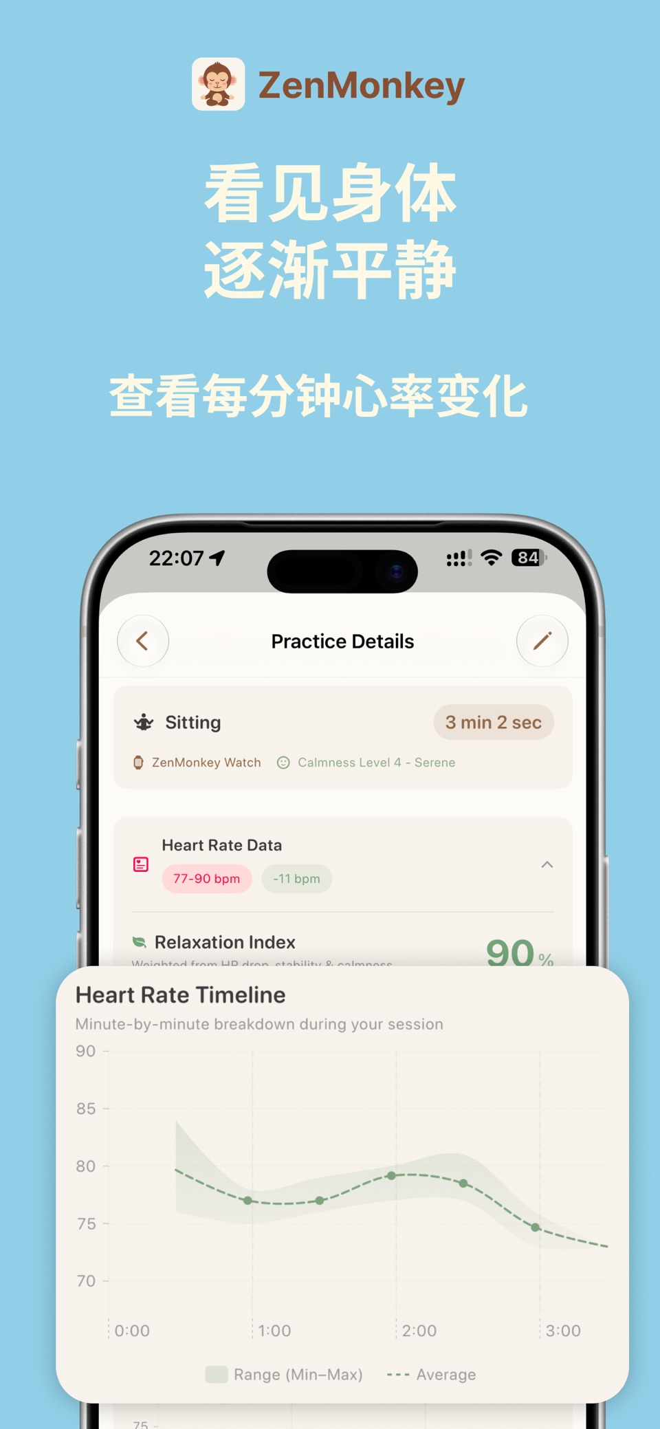 ZenMonkey 心猿 - 正念冥想计时 2