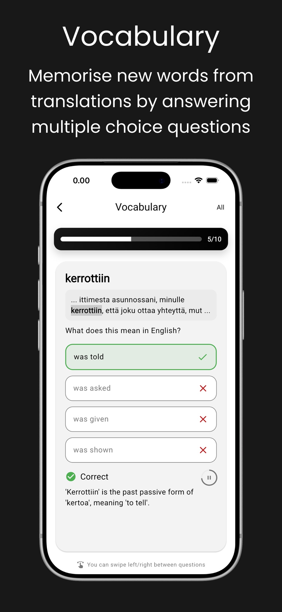 Translate & Breakdown 3