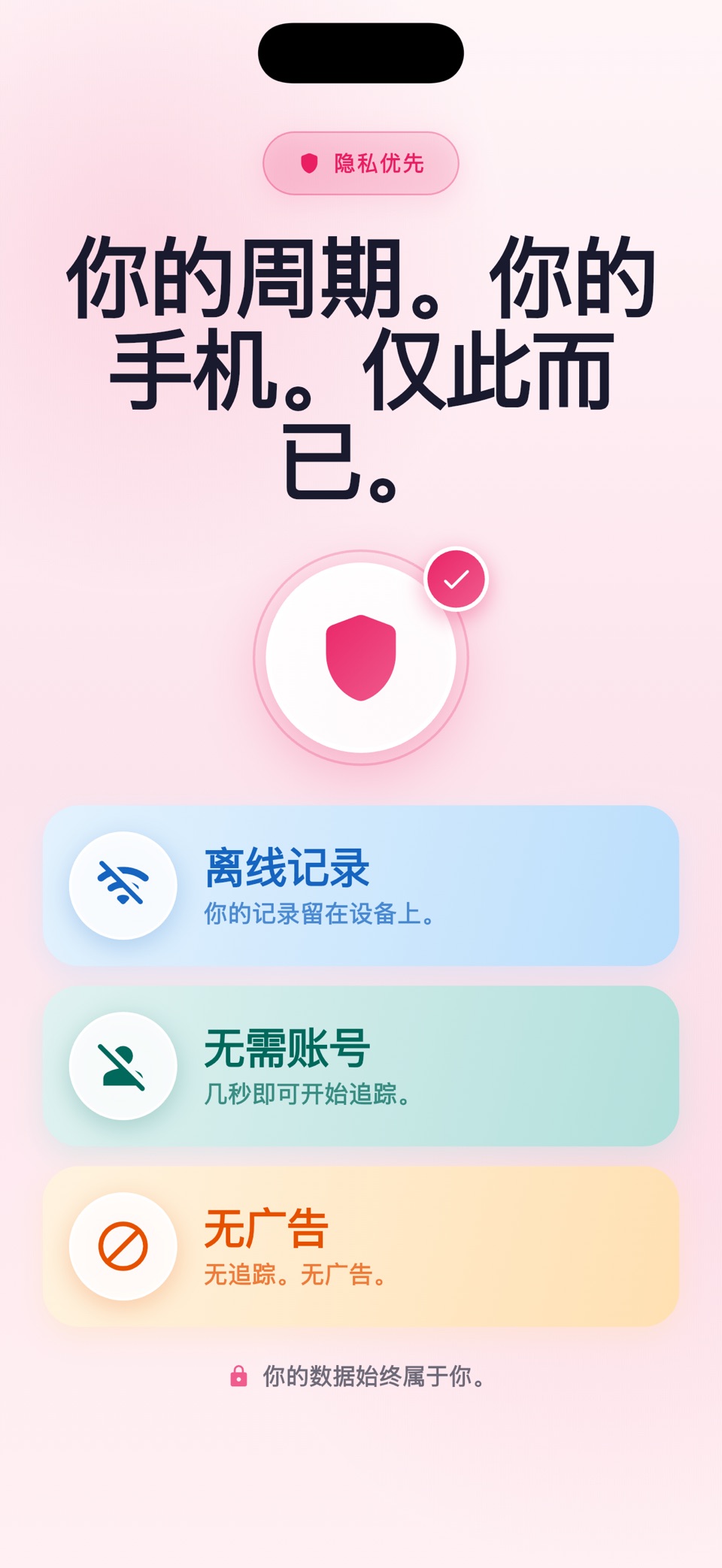 MoonFlow: 经期记录 月经 排卵期 3