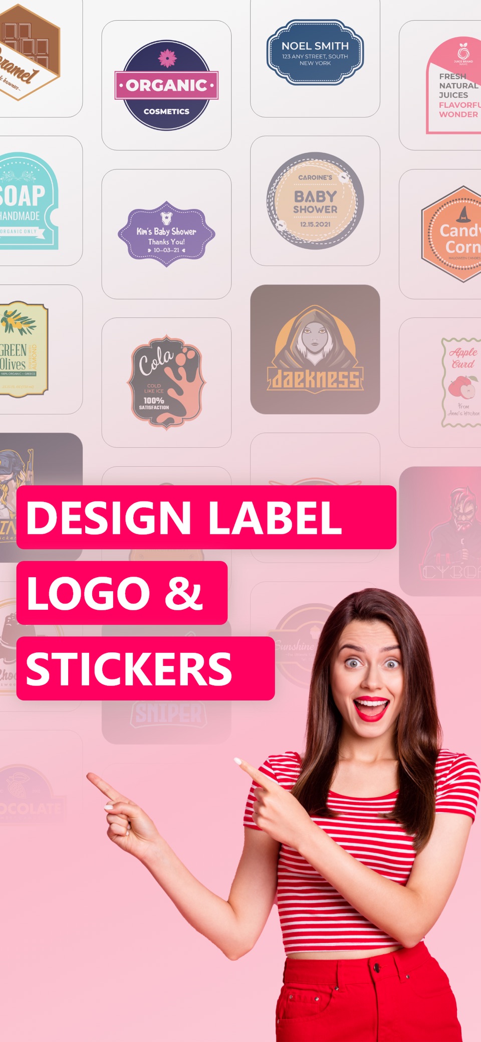 标签机,logo设计软件-图标,品牌设计 而Logo設計中文 · Store screenshots