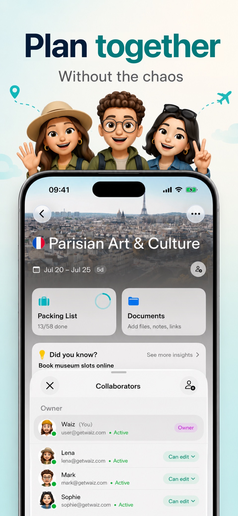 Waiz：AI旅行计划·行程规划·旅游攻略 3