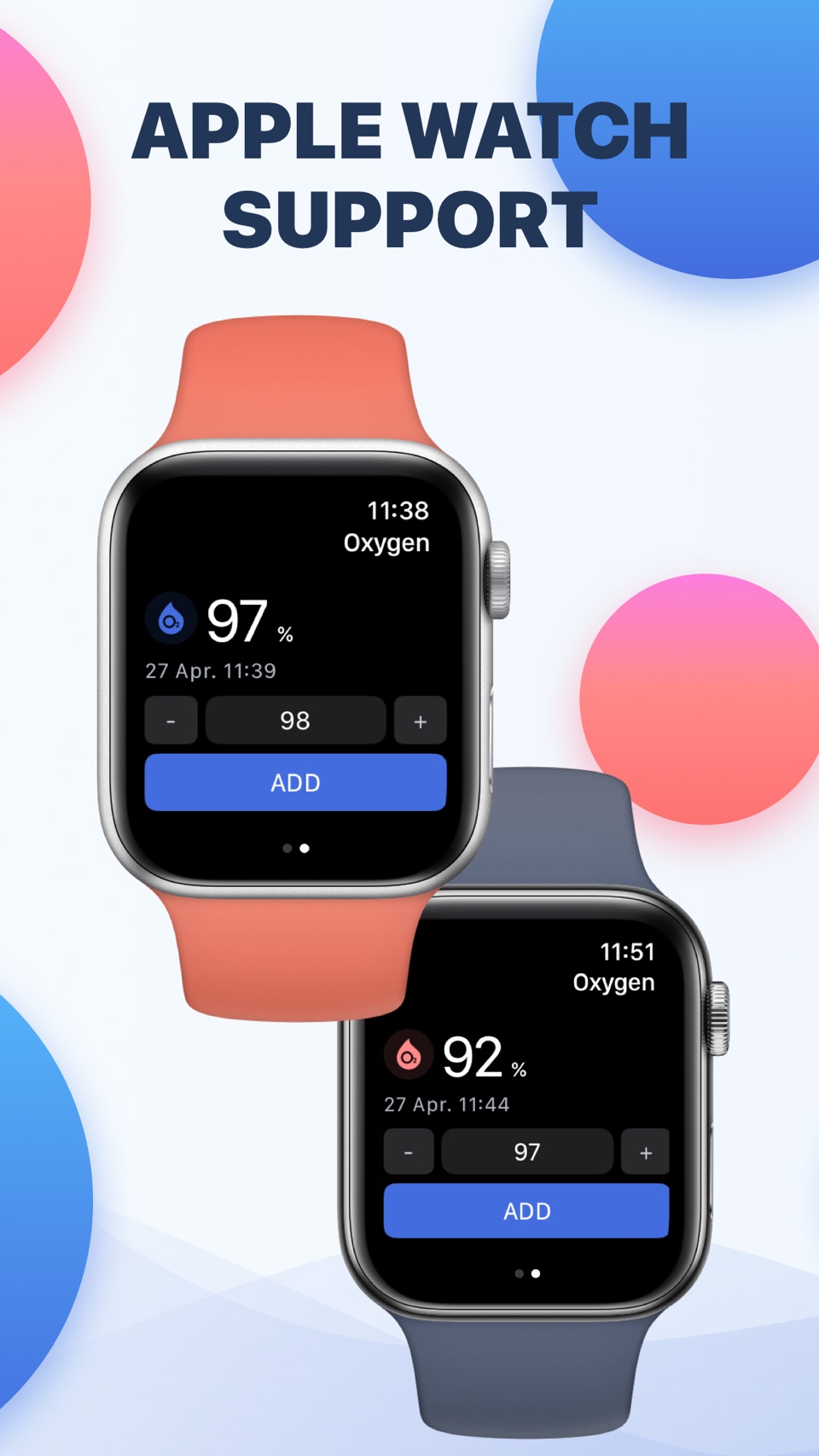 Blood Oxygen Level Log | O2 3
