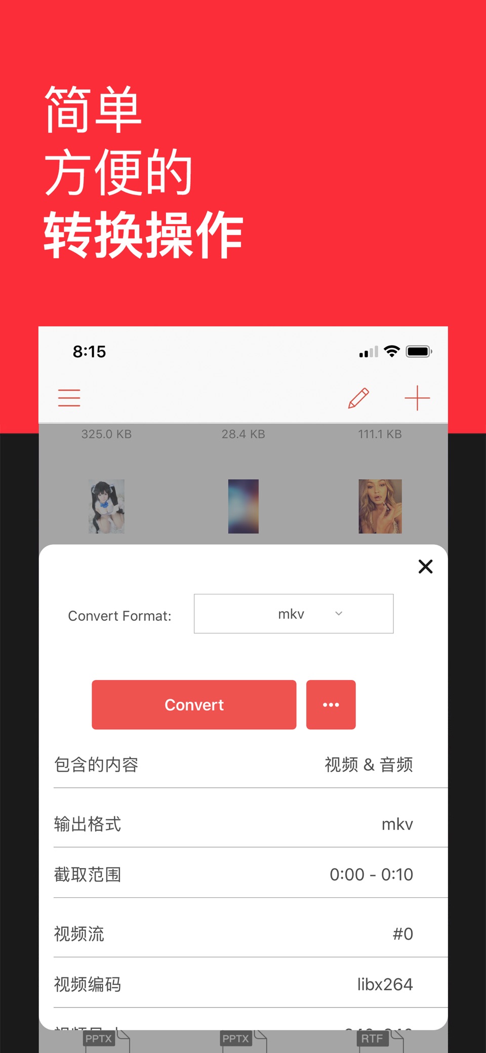 格式转换 - 专业的视频音频转换工厂 2