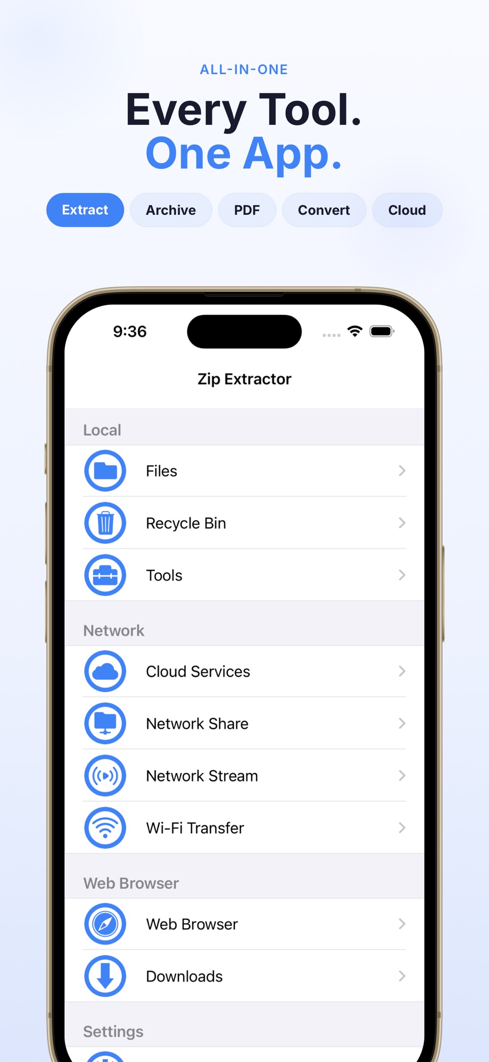 Zip & RAR文件压缩,解压工具 · Store screenshots