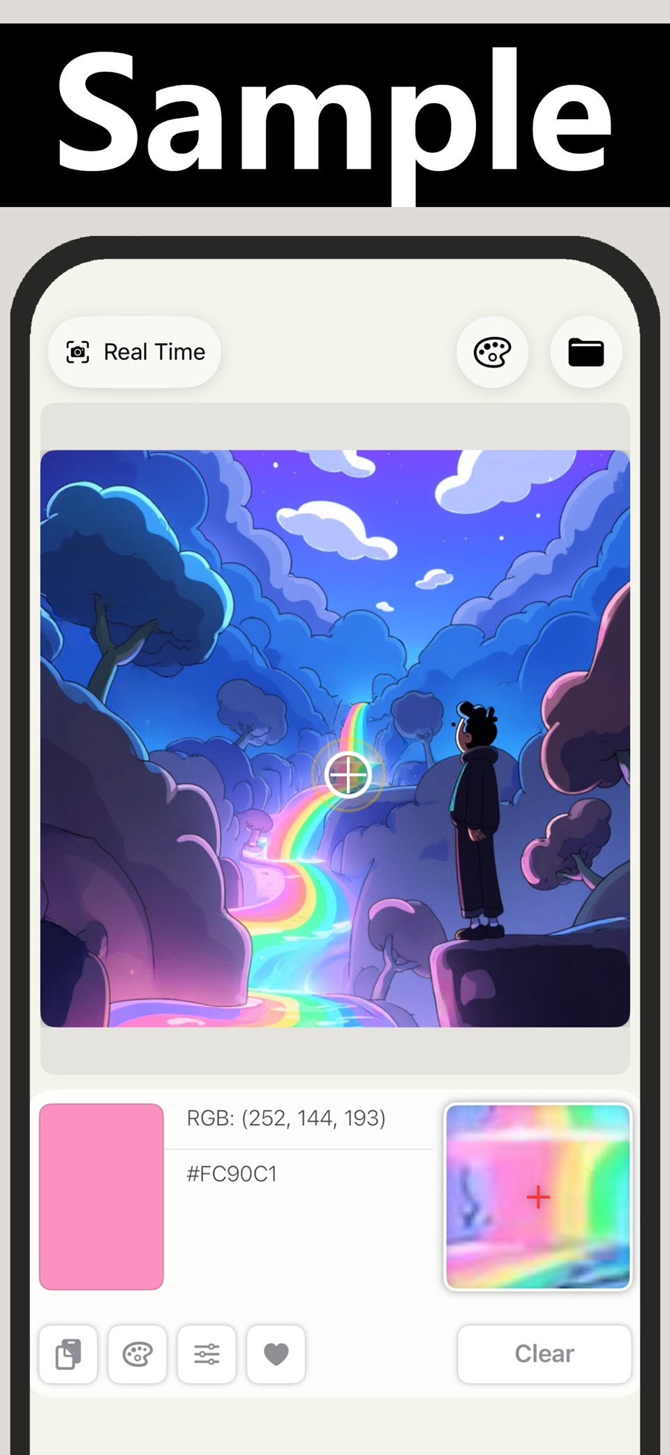 Sample - 取色器 · Store screenshots