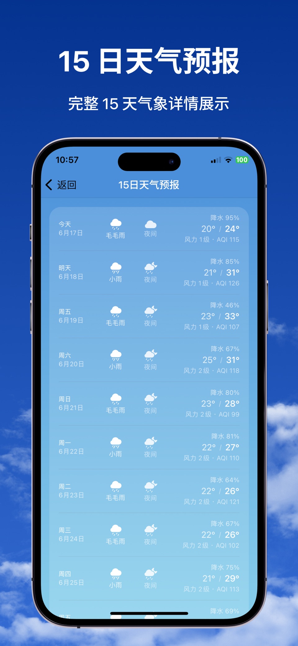 天气预报 . - 精准15日天气预报 3
