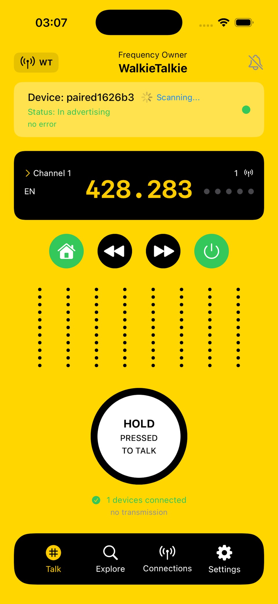 Talky - Walkie Talkie, Radio · Store screenshots