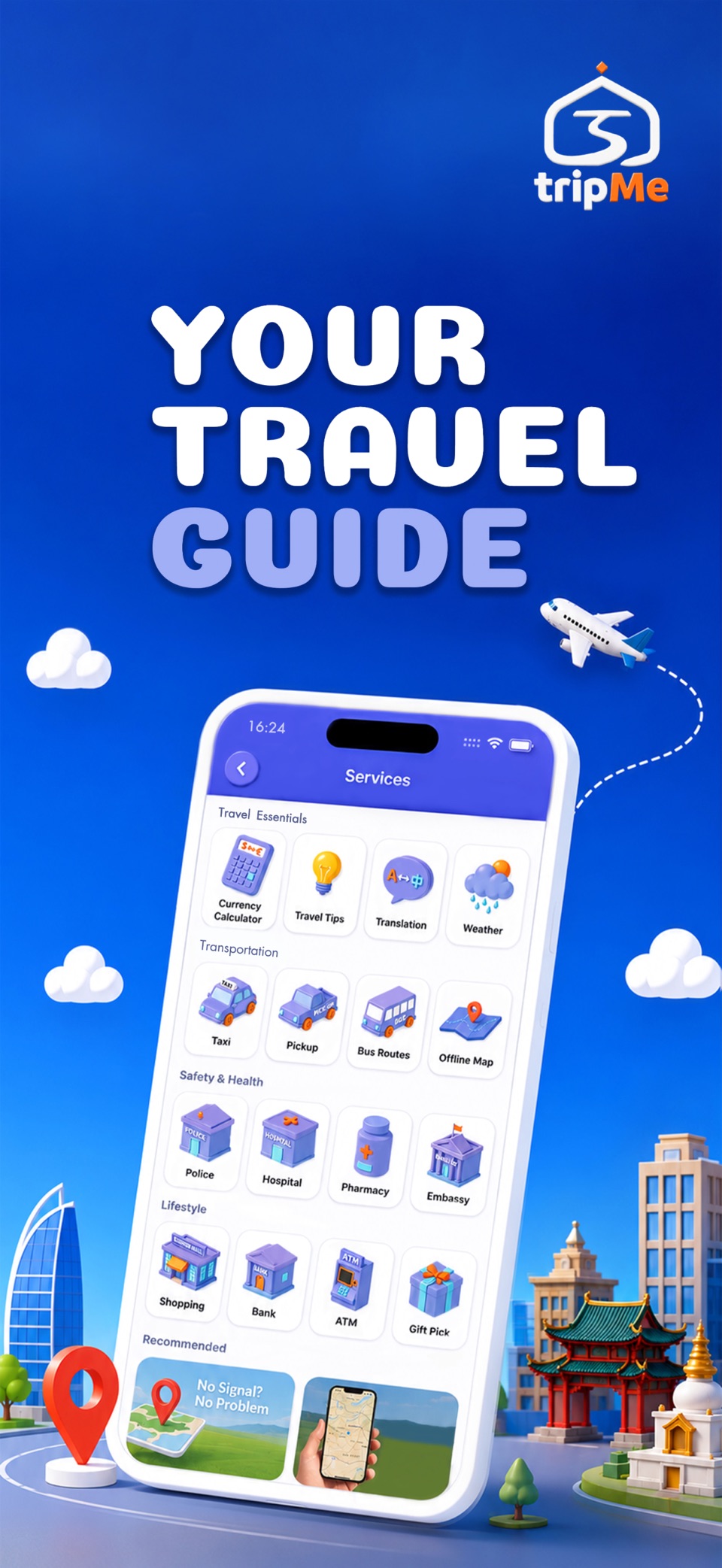 TripMe Mongolia · Store screenshots