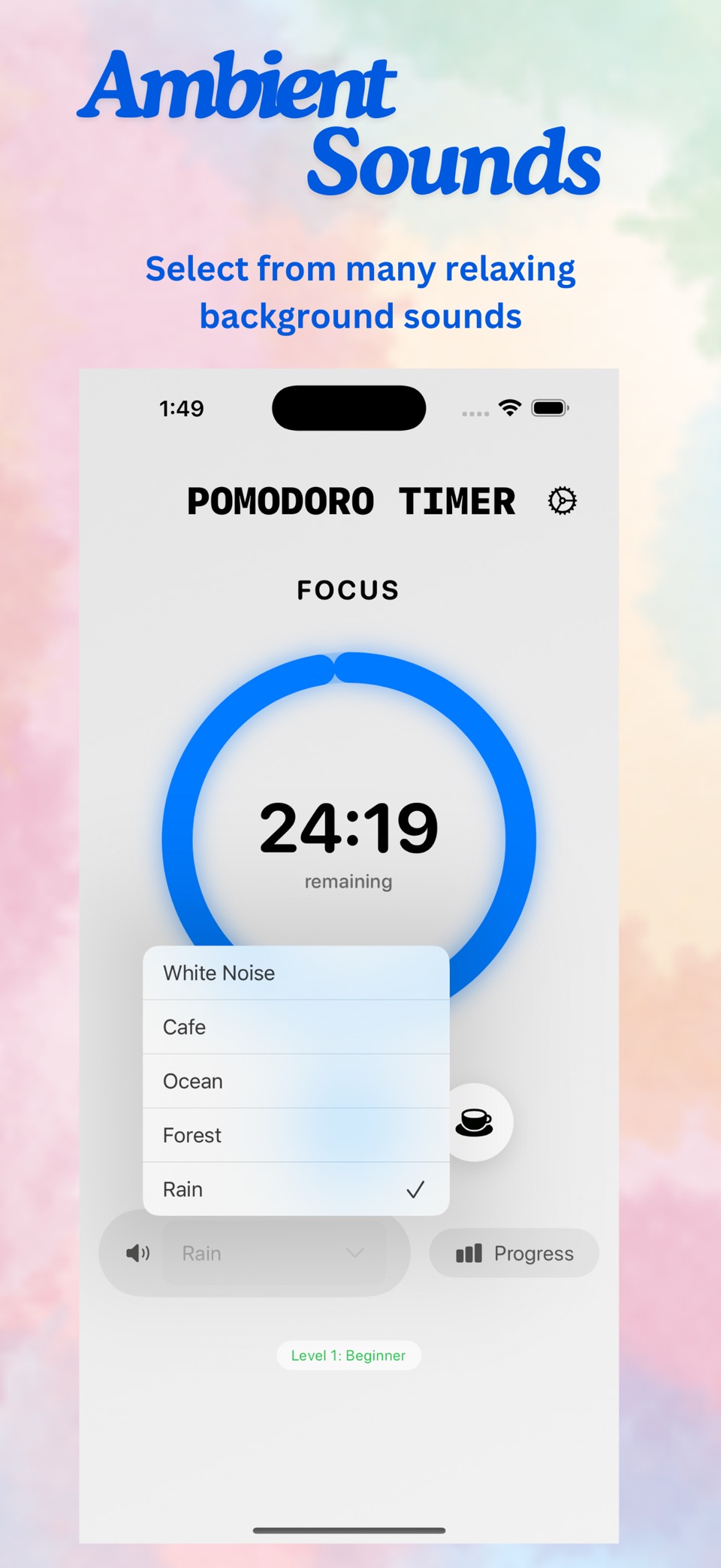 Pomodoro Timer deepfocus 3