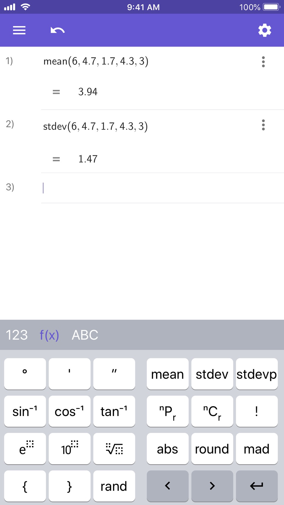 GeoGebra 科学计算器 2