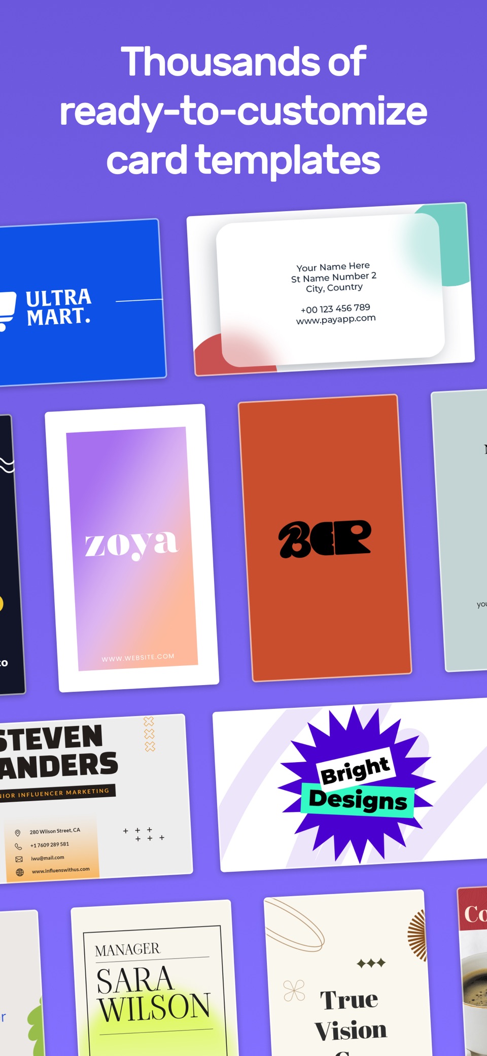 Business Card Design Maker 2